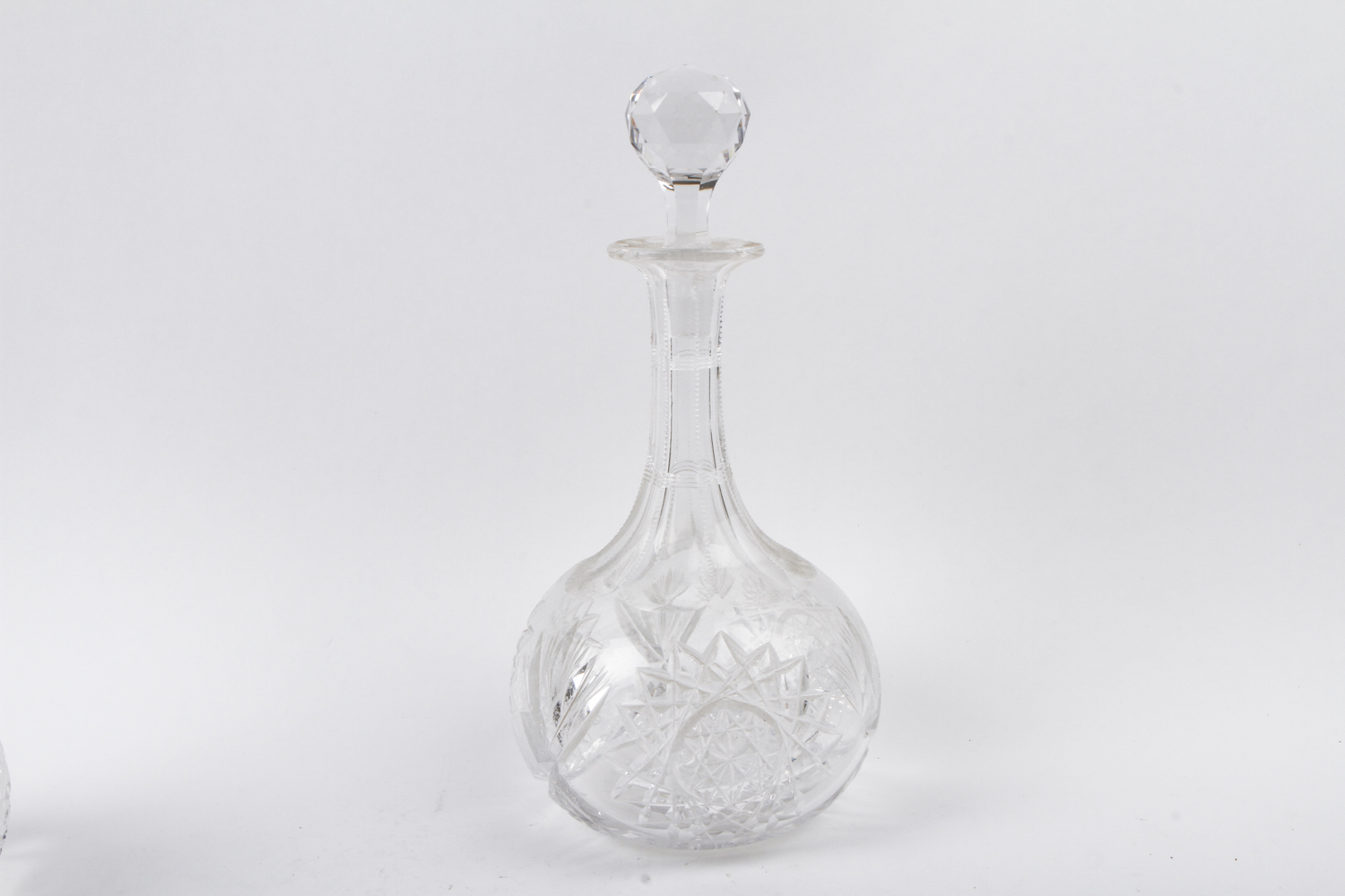 Collection of Five Decanters