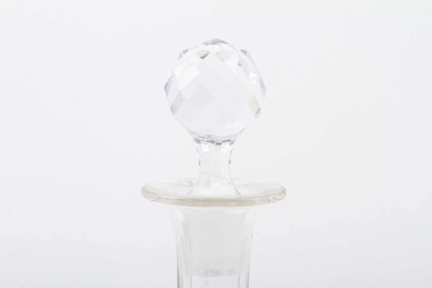 Collection of Cut Glass Liquor Decanters