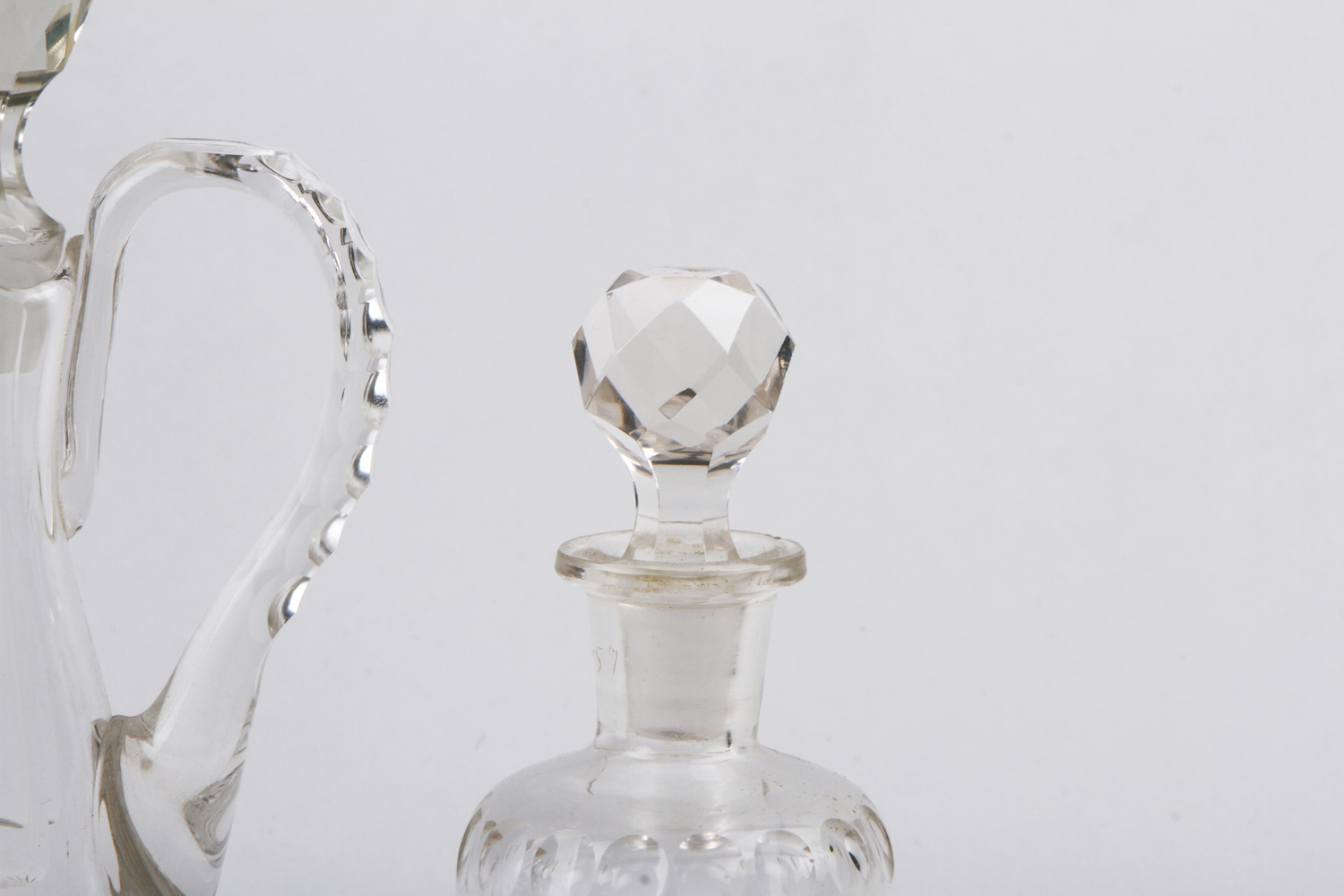 Antique Cut Glass Perfume Bottles and Cruets