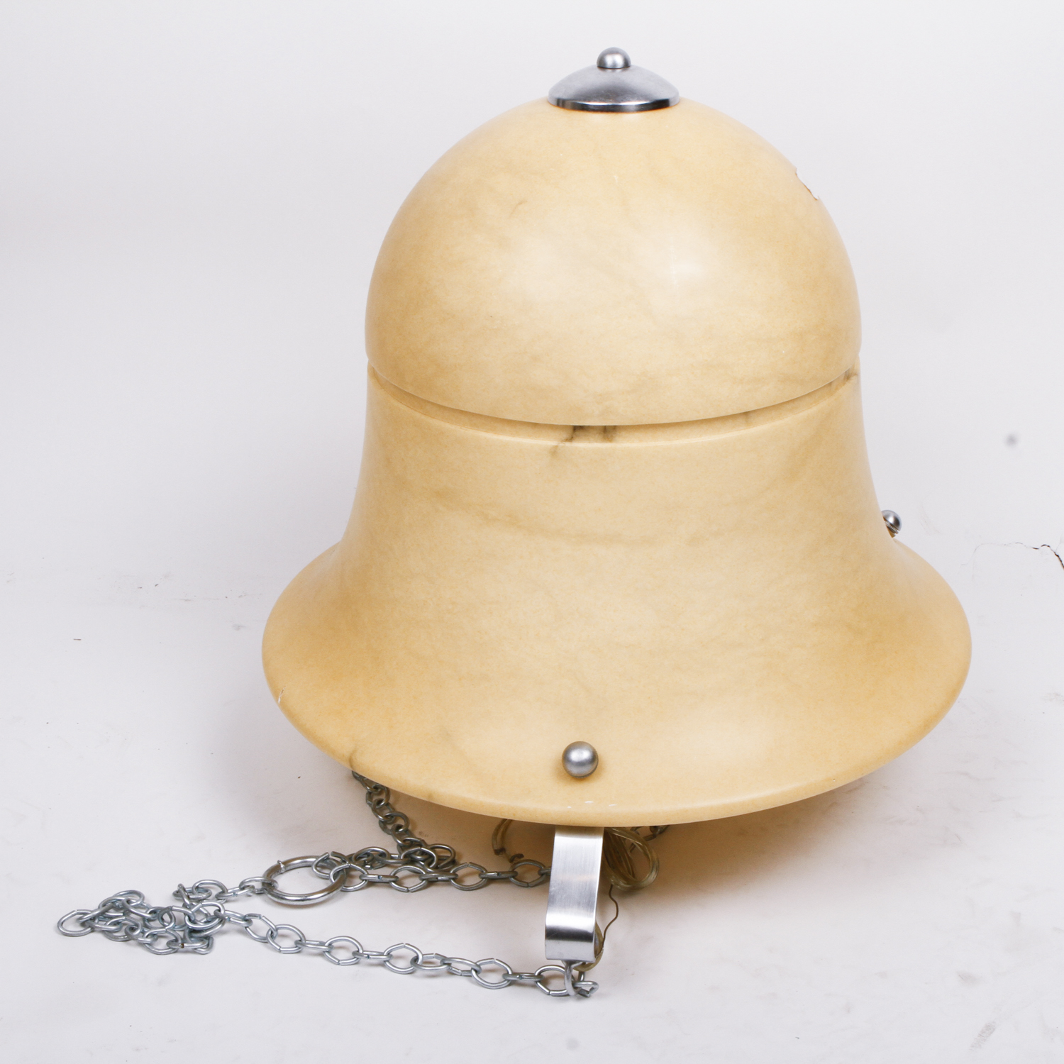 Genuine Alabaster Pendant Chandelier by Chapman