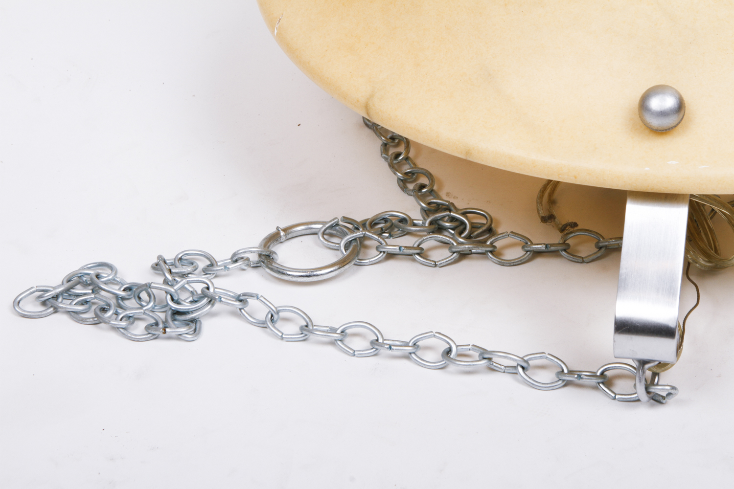 Genuine Alabaster Pendant Chandelier by Chapman