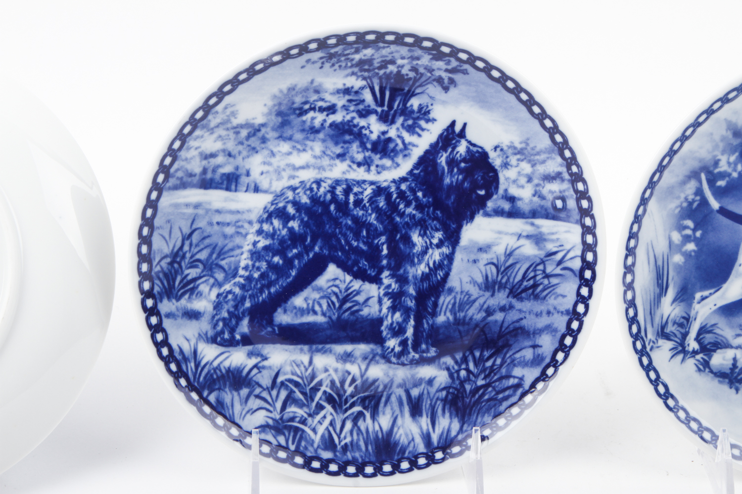 Ravn Porslin and Hundeplatte Decorative Porcelain Plates
