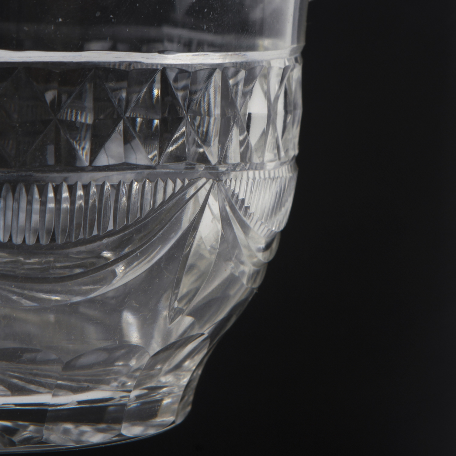 Set of Antique Glass Wine Rinsers