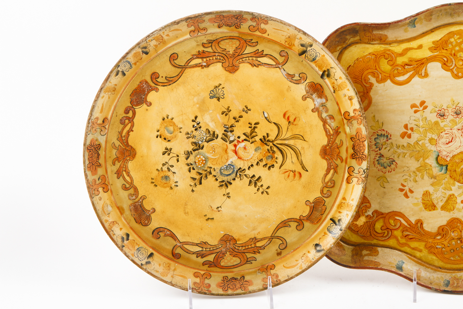 Florentine Style Hand Painted Trays