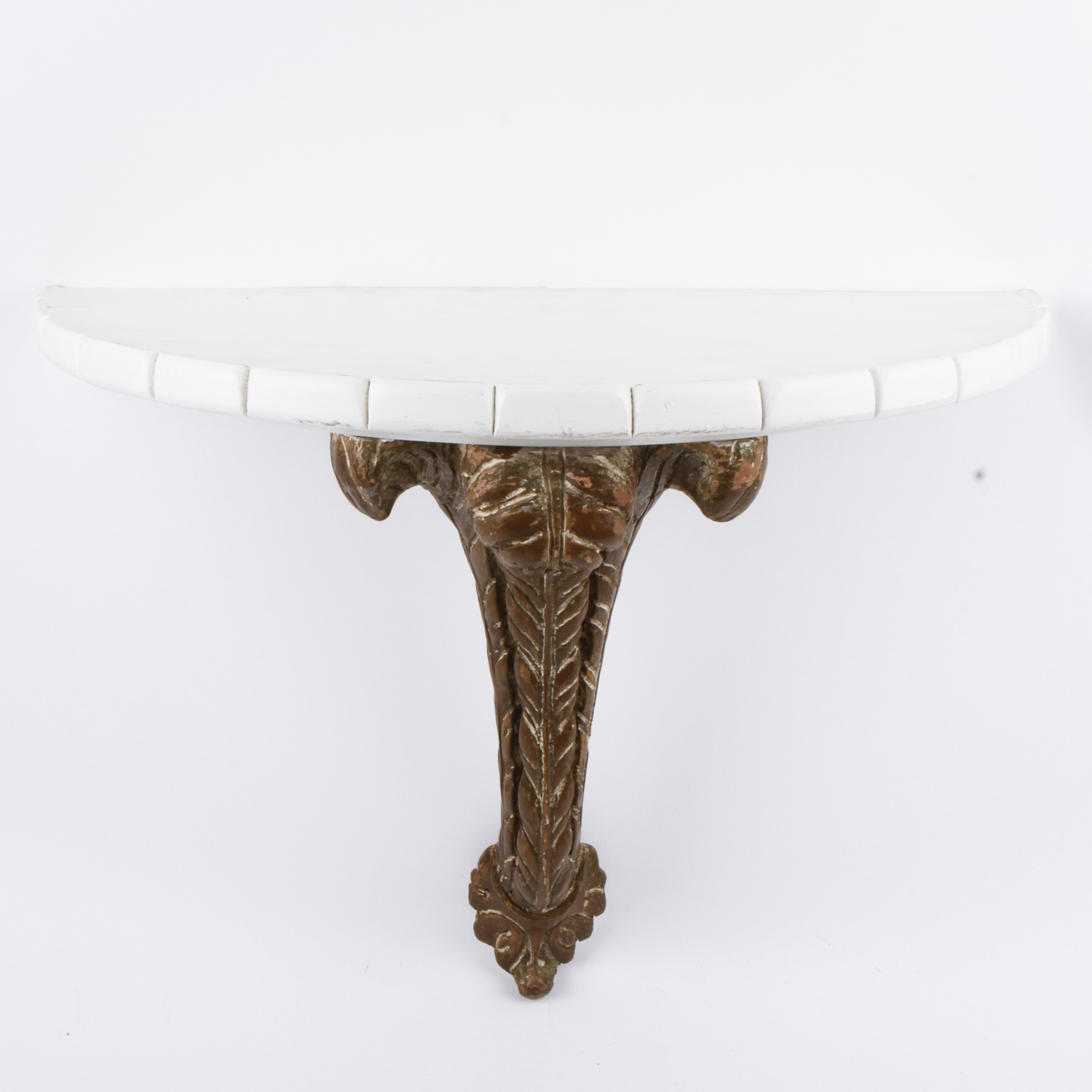Small Antique Corbel Bracket Console Table