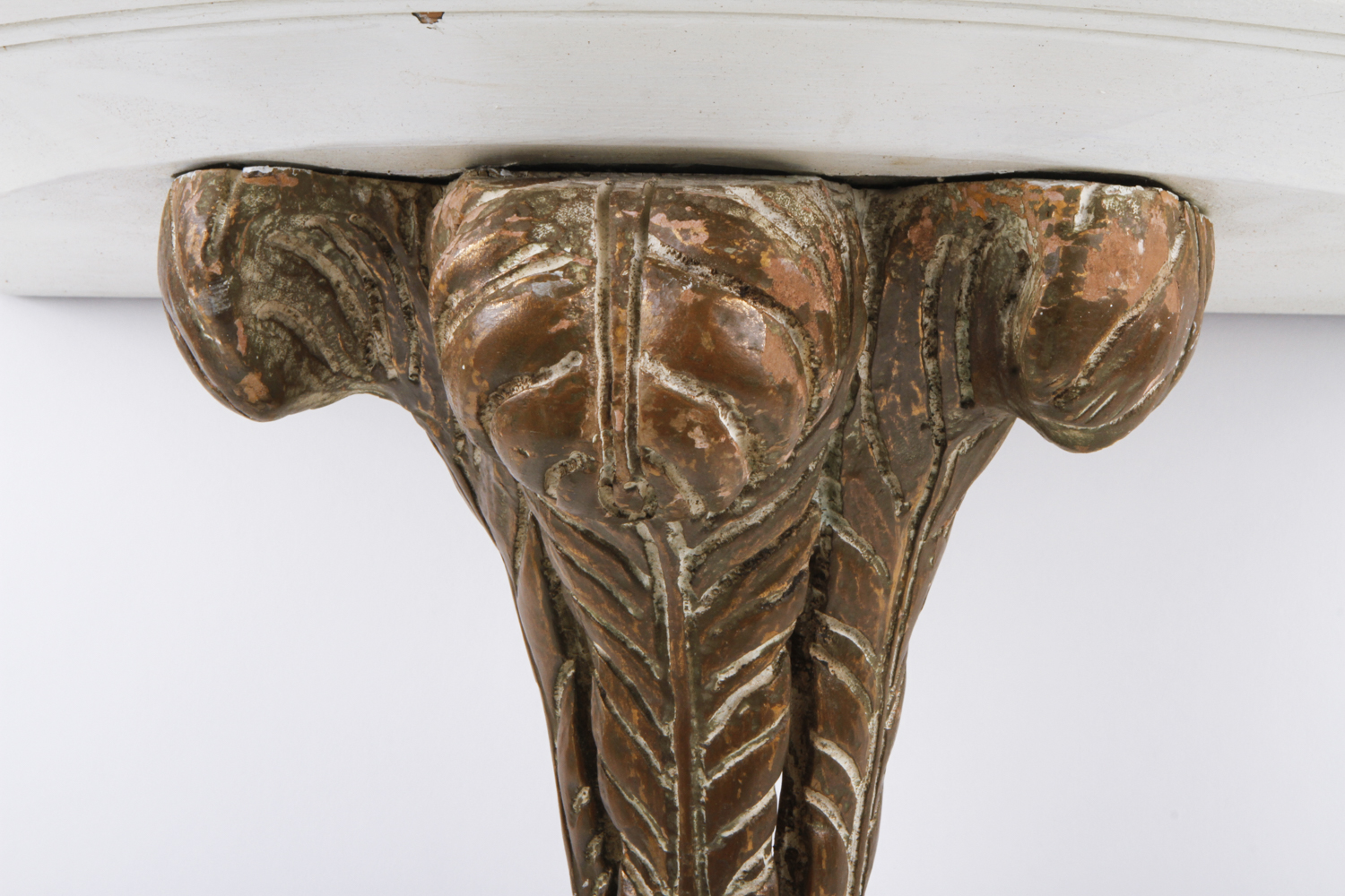 Small Antique Corbel Bracket Console Table