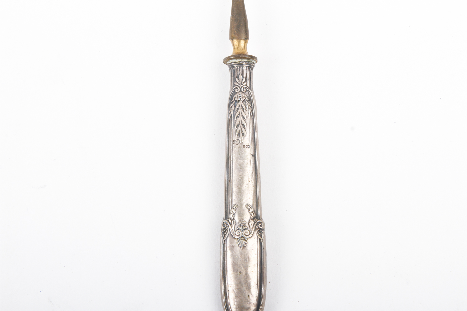 Sterling and 800 Silver Hollow Handled Pieces