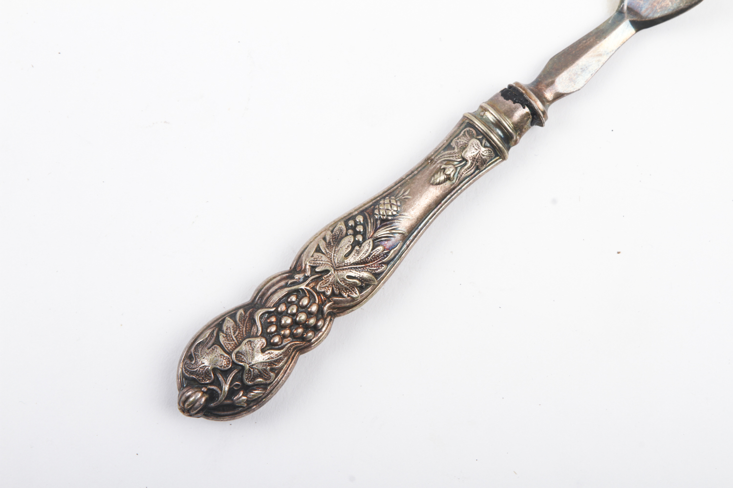 Sterling and 800 Silver Hollow Handled Pieces