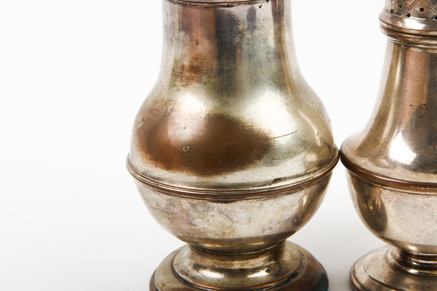 Pair of Silver Plate Sugar Casters
