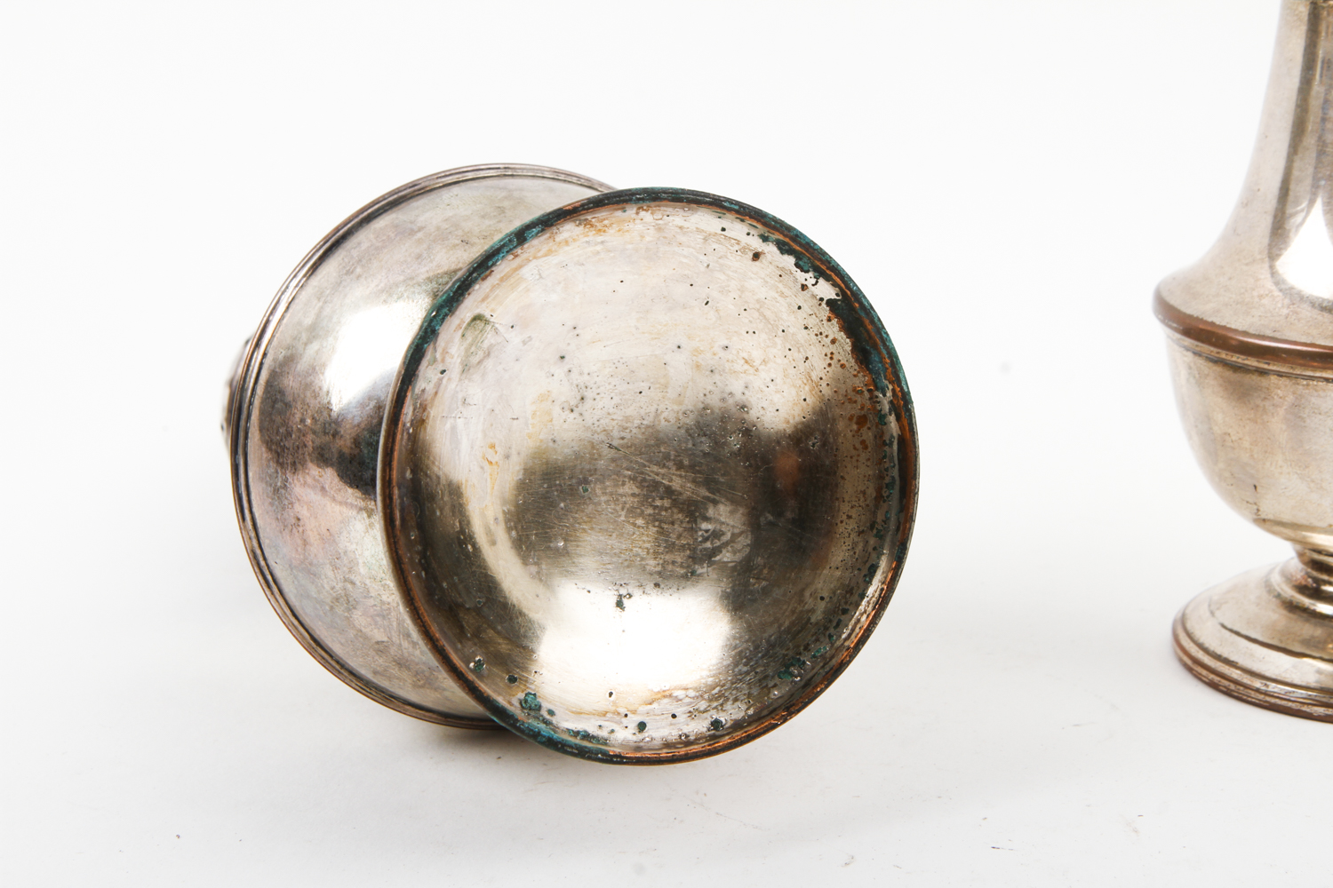 Pair of Silver Plate Sugar Casters