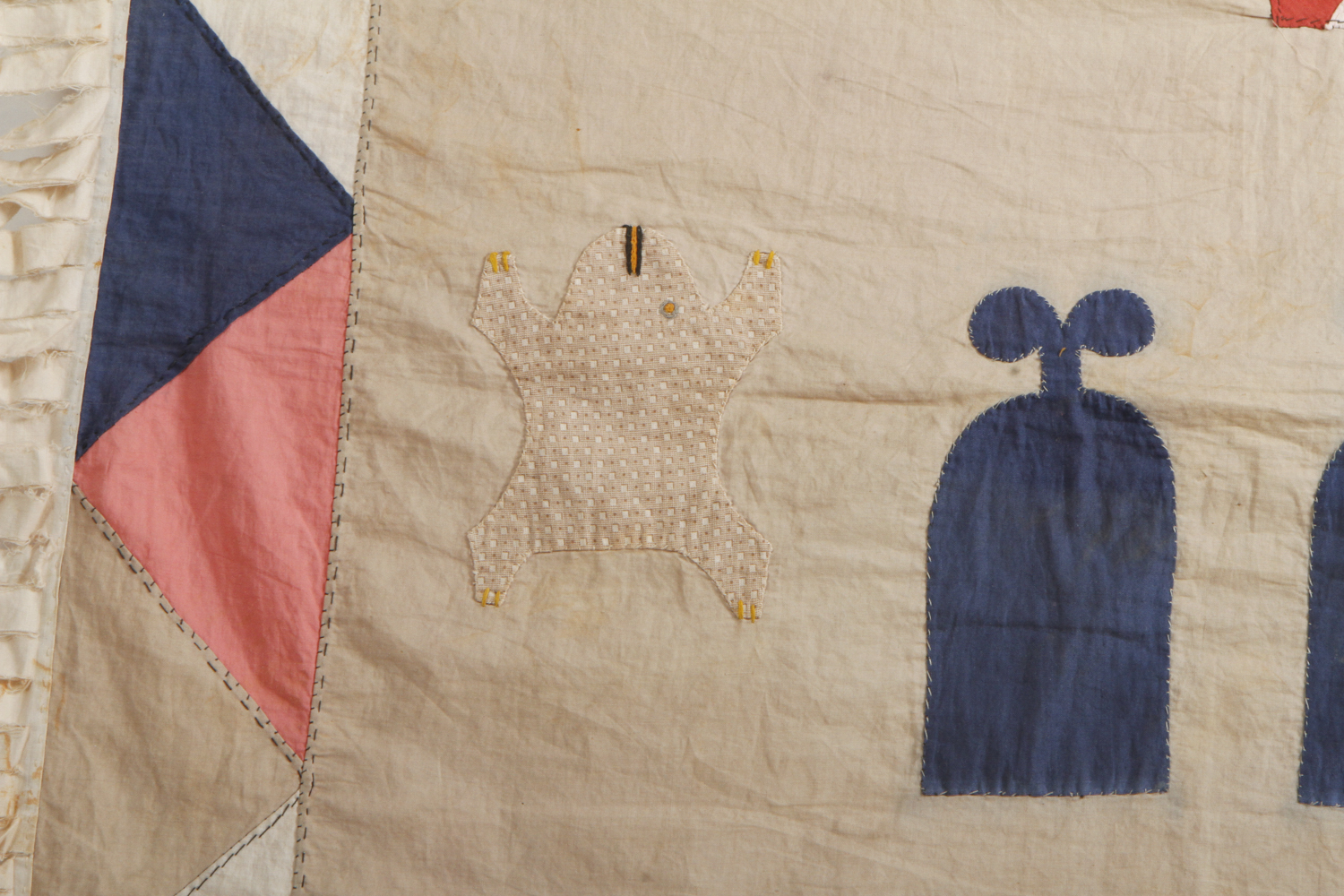 Framed Antique British Colony Flag