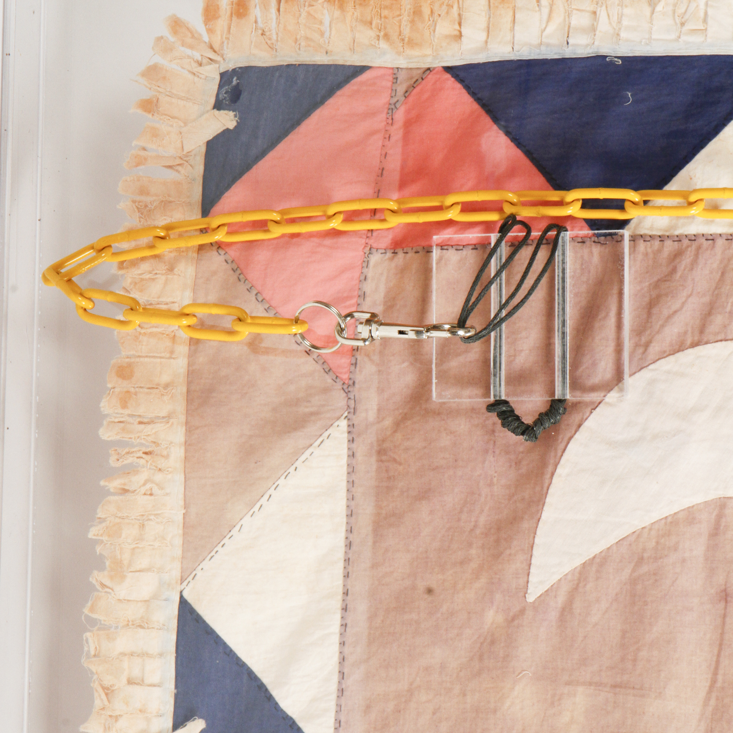 Framed Antique British Colony Flag