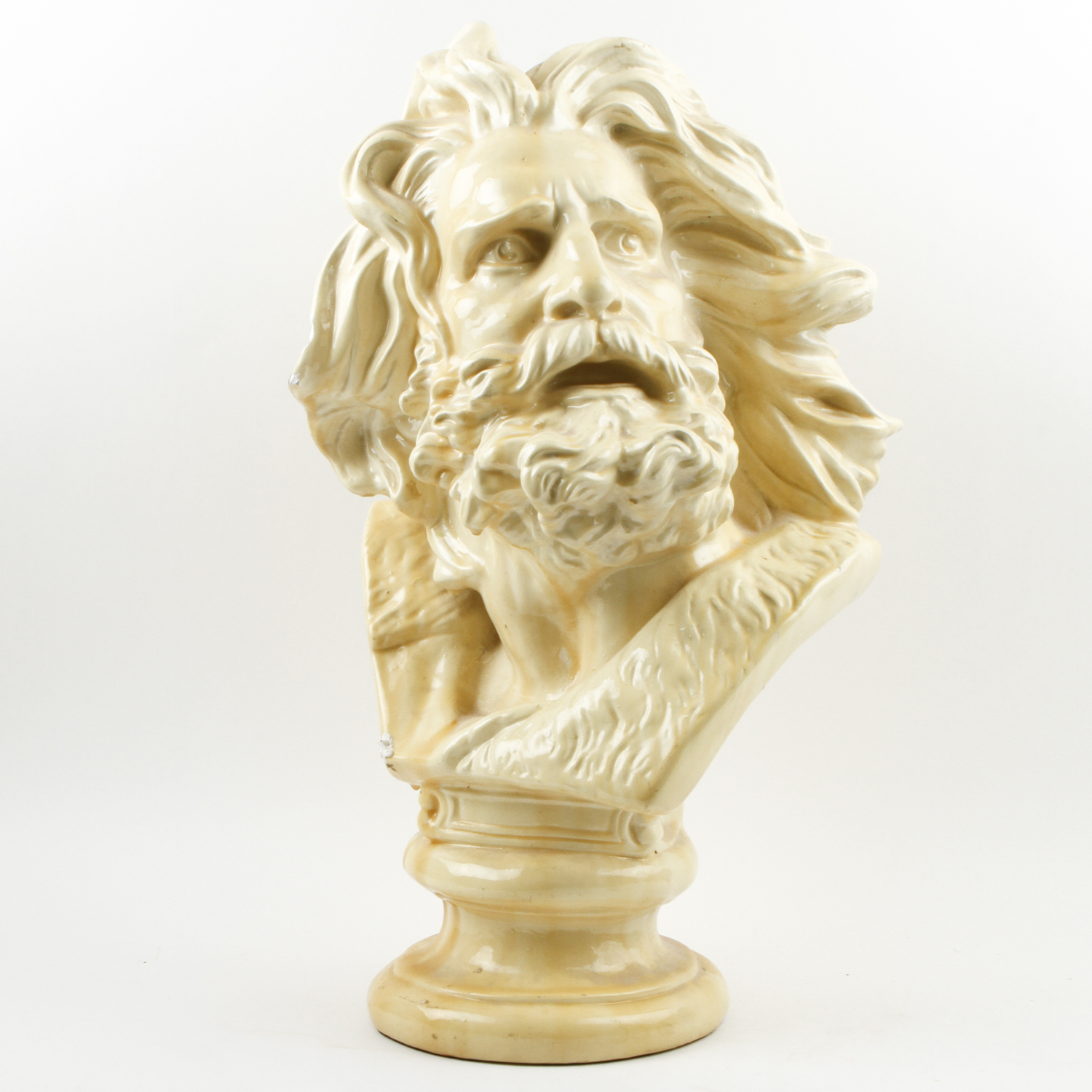 Plaster Bust of The Old Warrior