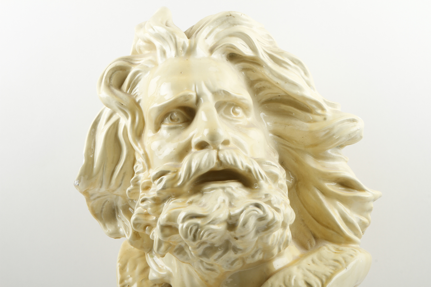 Plaster Bust of The Old Warrior