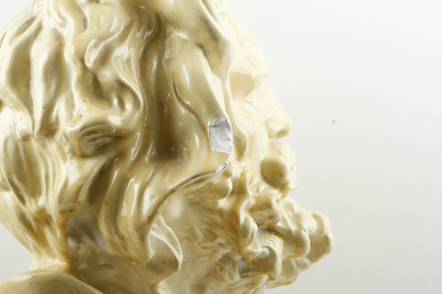 Plaster Bust of The Old Warrior