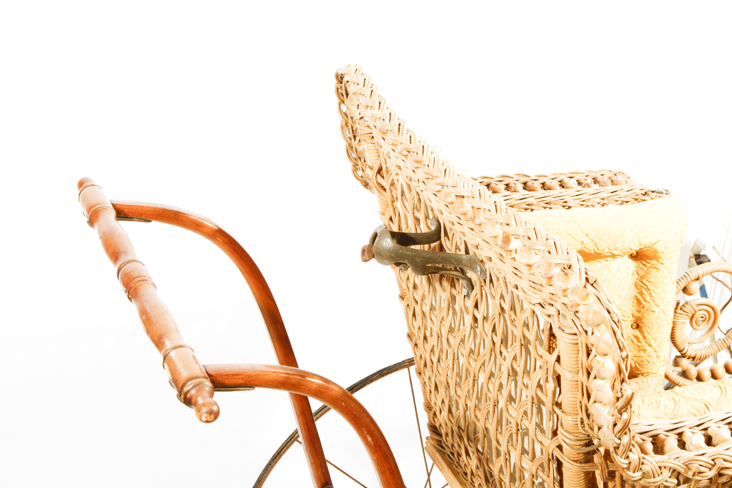 Victorian Wicker Pram