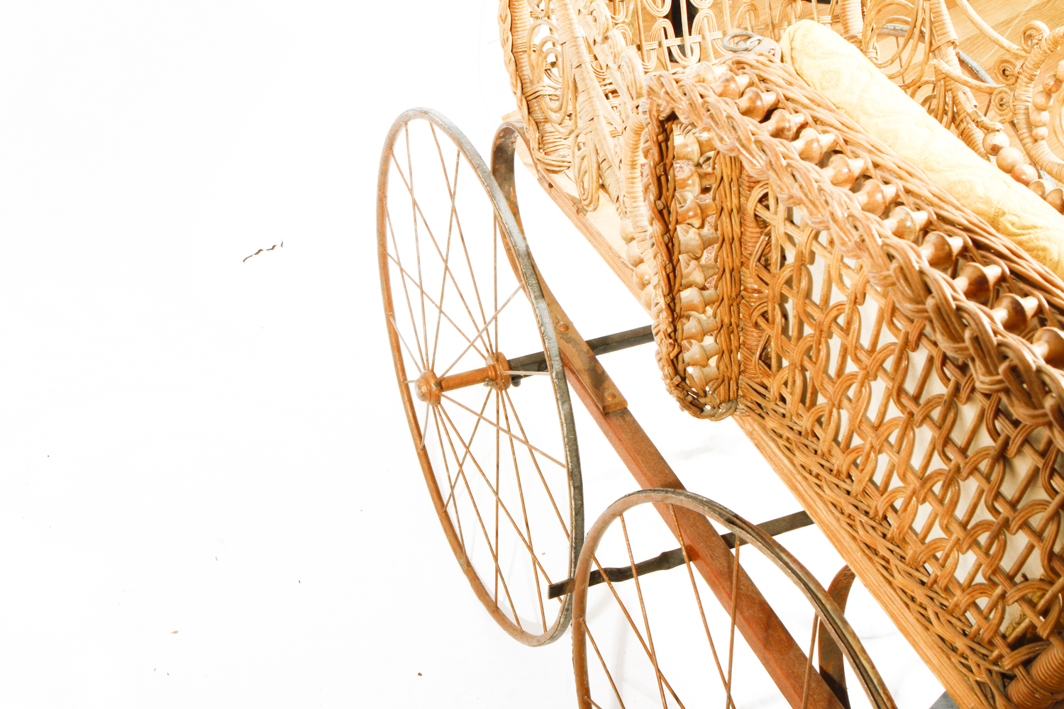 Victorian Wicker Pram