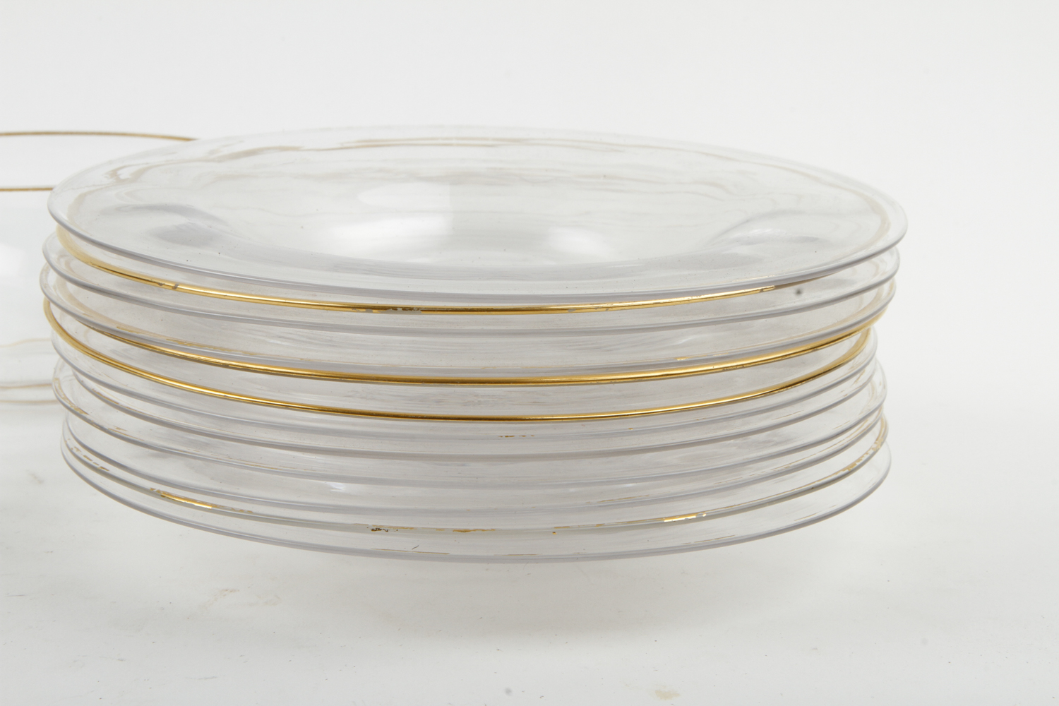 Antique Baccarat Crystal Bowls and Plates