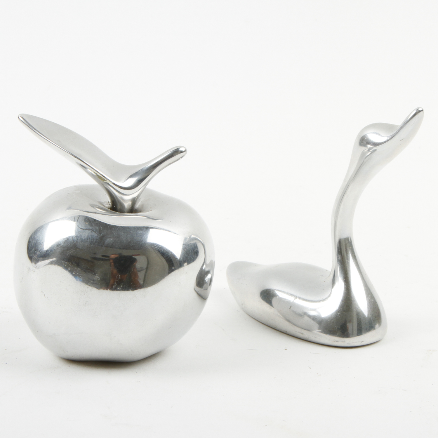 Pair of Hoselton Aluminum Scuptures