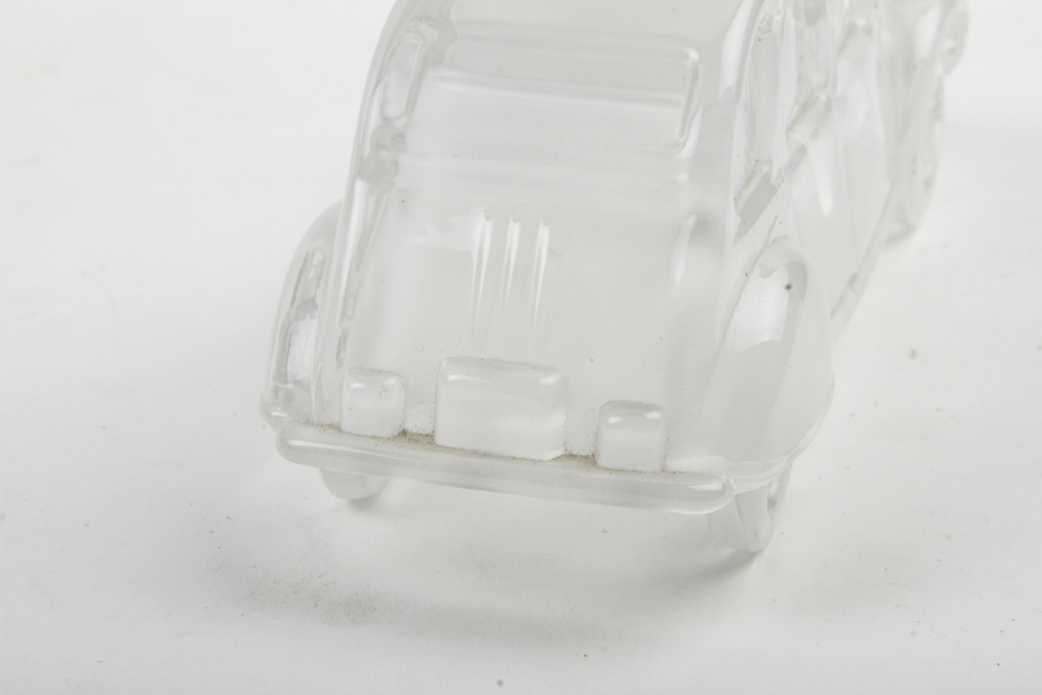 Glass Citroen 2CV Figurine