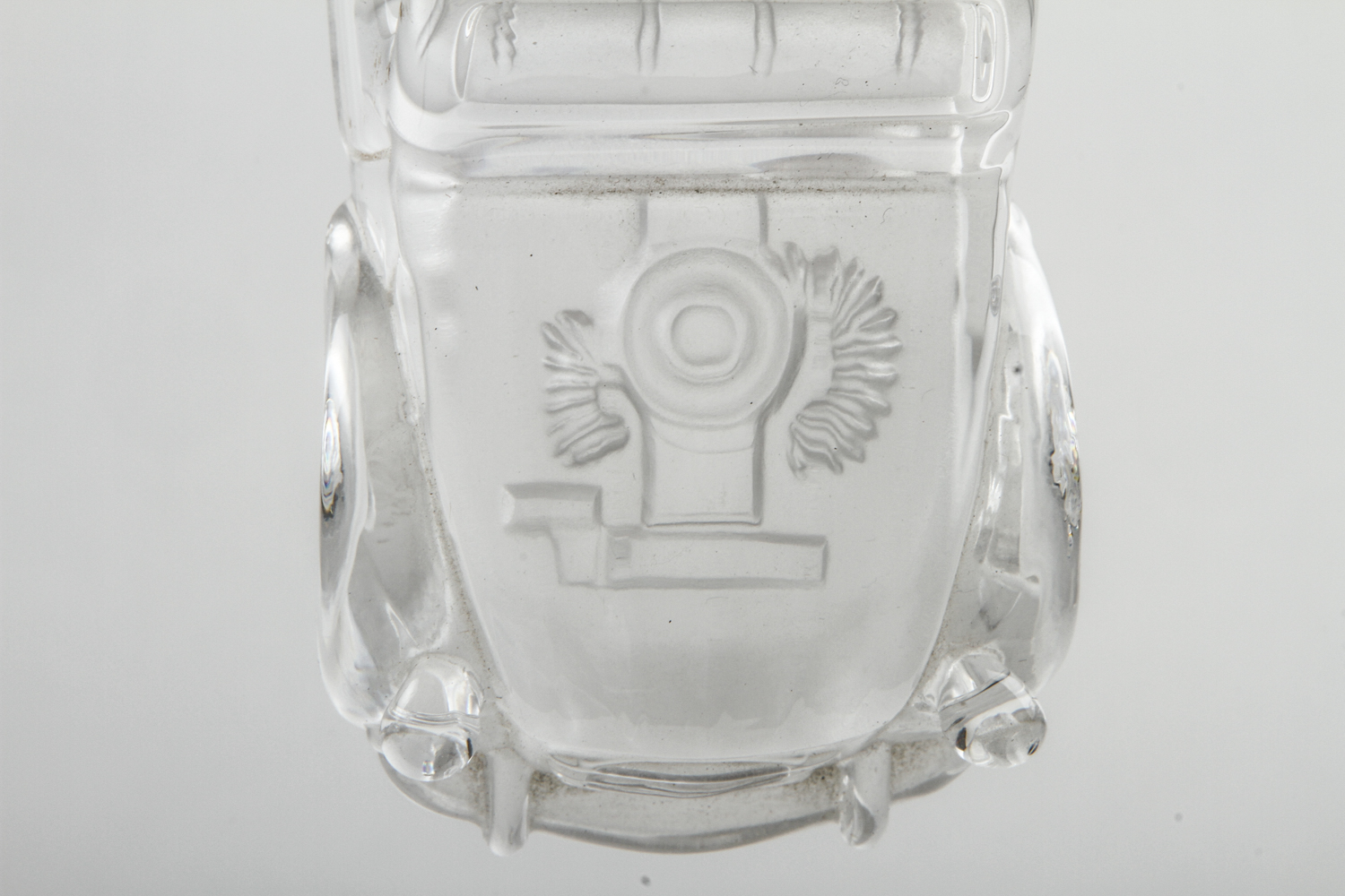 Glass Citroen 2CV Figurine