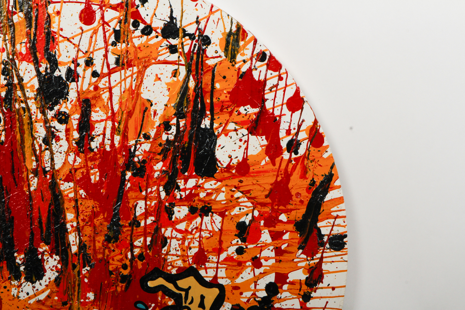 Dave Wilcox Acrylic on Wood Panel