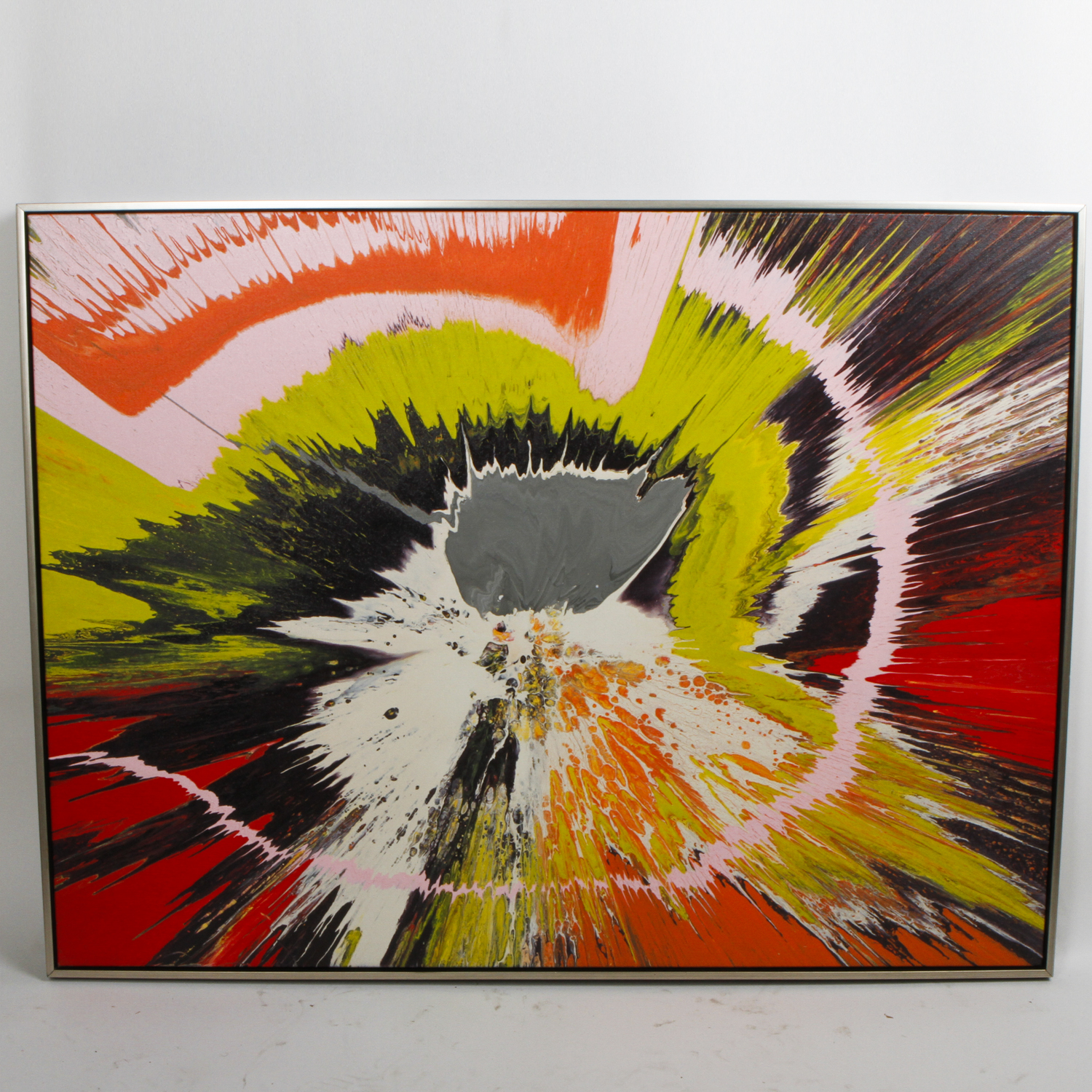 Dave Wilcox Spray Paint and Acrylic on Canvas