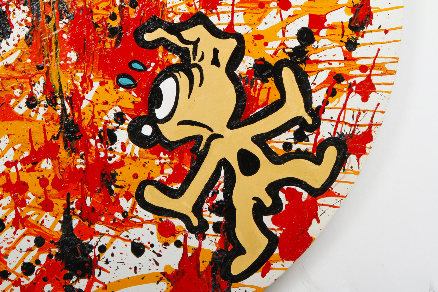 Dave Wilcox Acrylic on Wood Panel