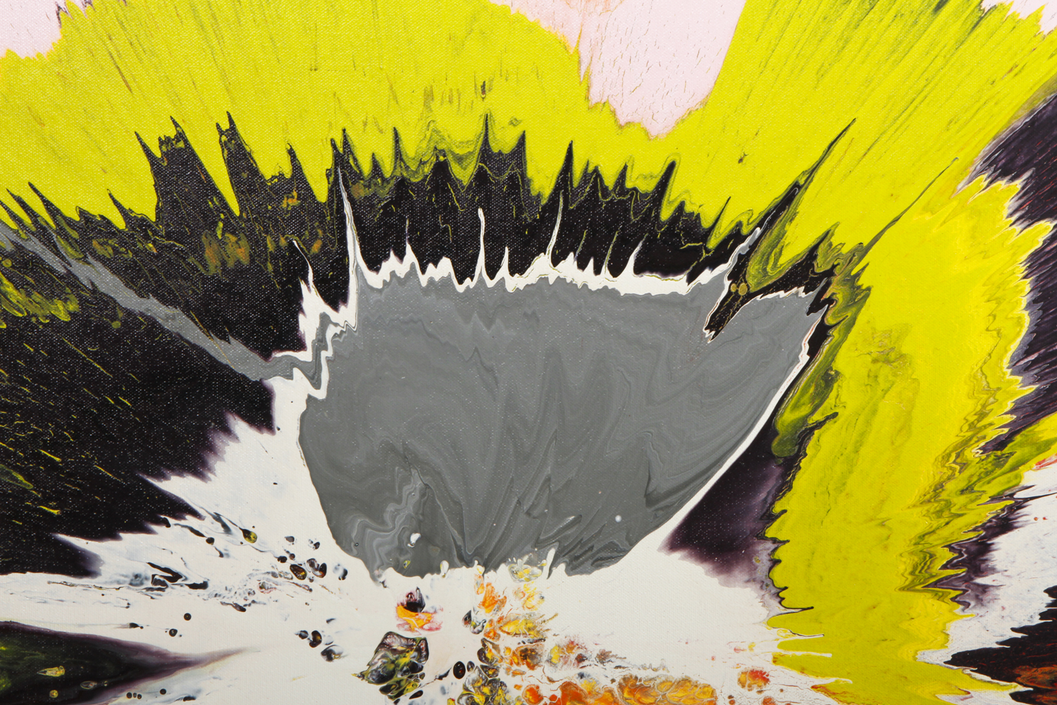 Dave Wilcox Spray Paint and Acrylic on Canvas