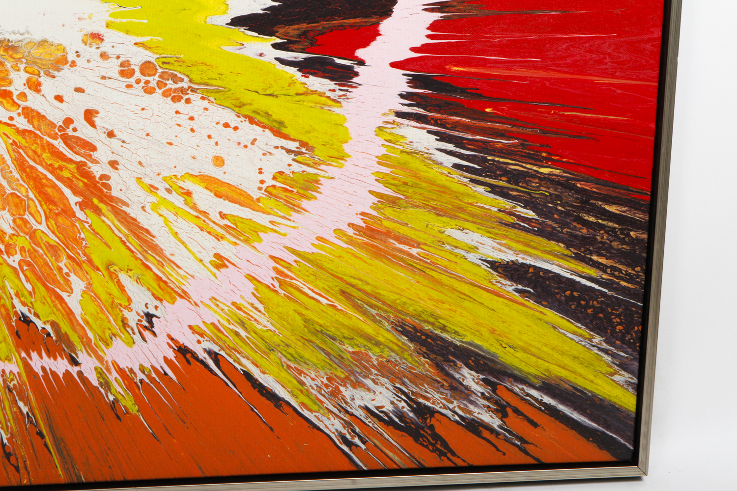 Dave Wilcox Spray Paint and Acrylic on Canvas