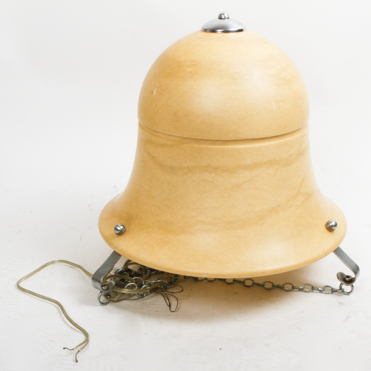 Genuine Alabaster Pendant Chandelier by Chapman