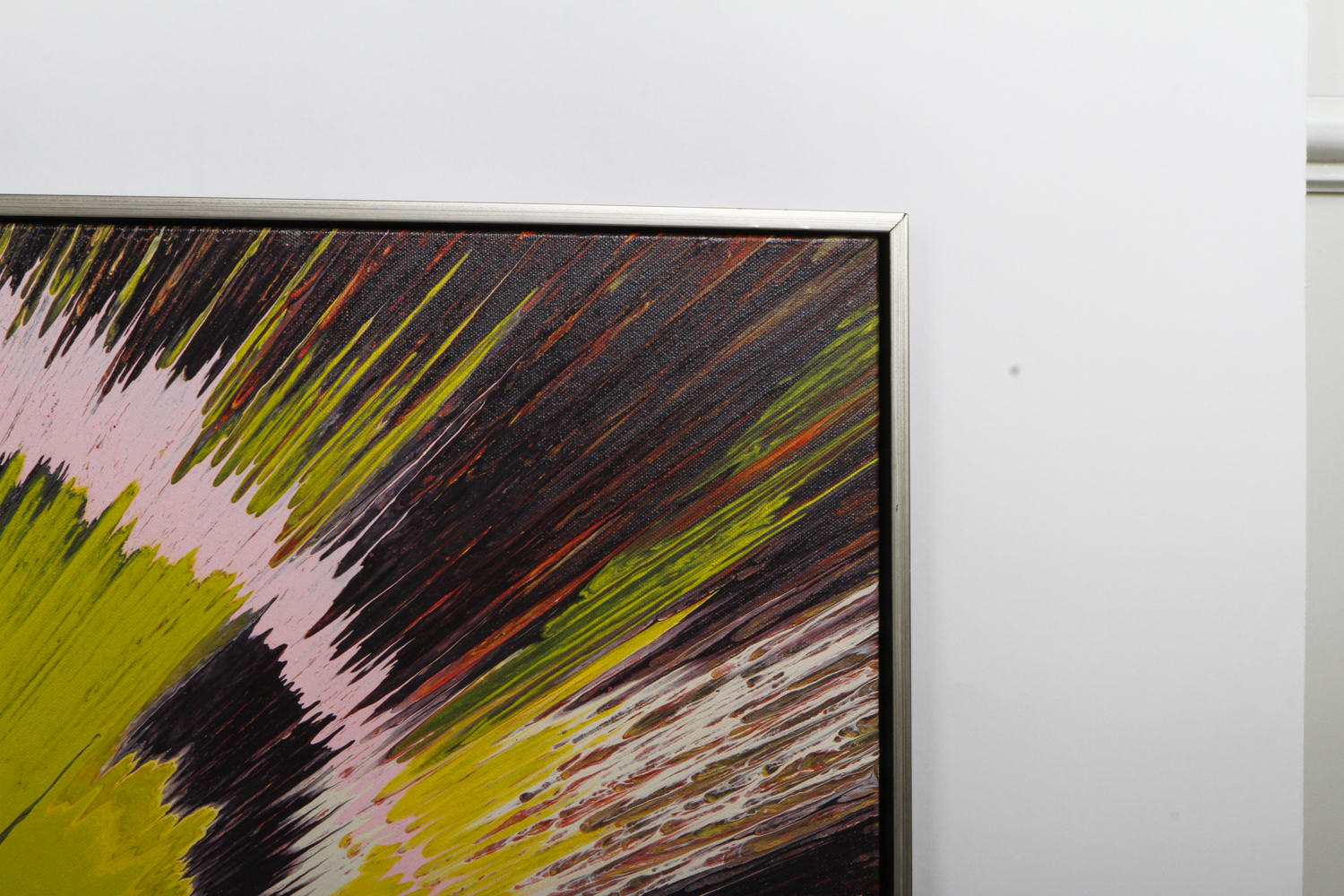 Dave Wilcox Spray Paint and Acrylic on Canvas