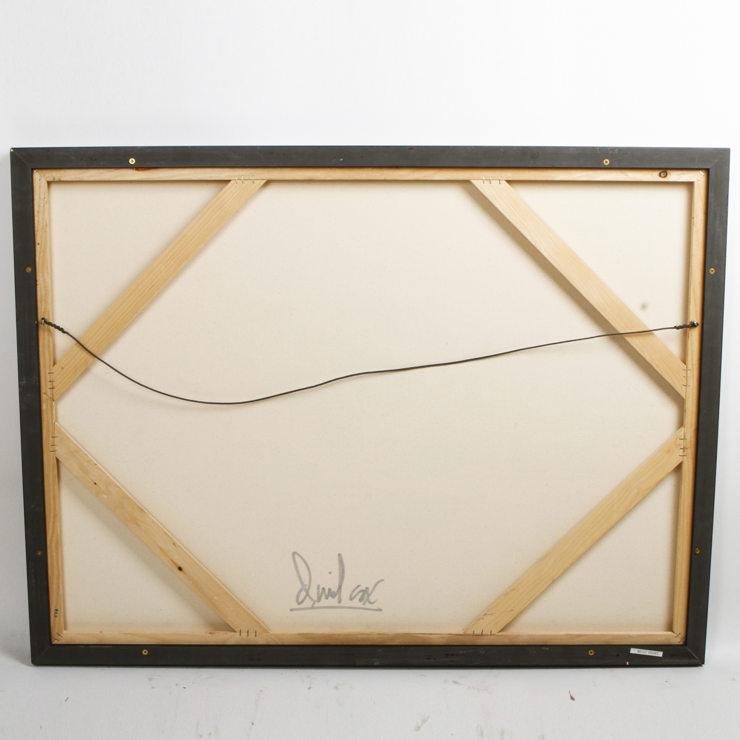 Dave Wilcox Spray Paint and Acrylic on Canvas