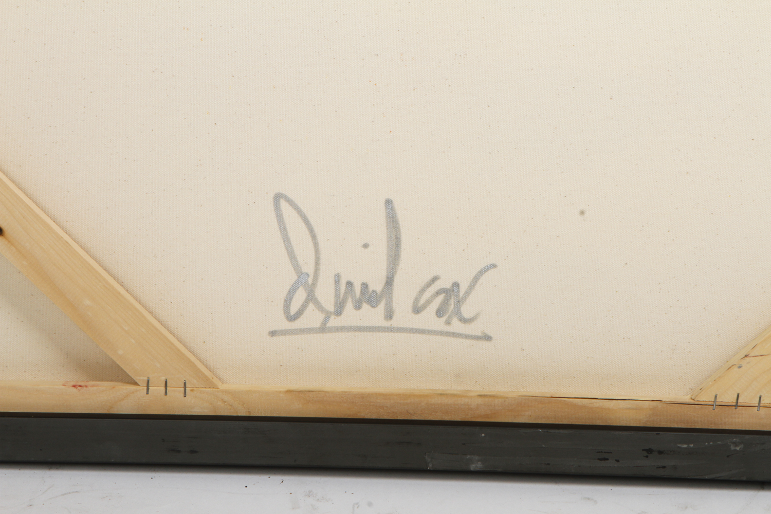 Dave Wilcox Spray Paint and Acrylic on Canvas