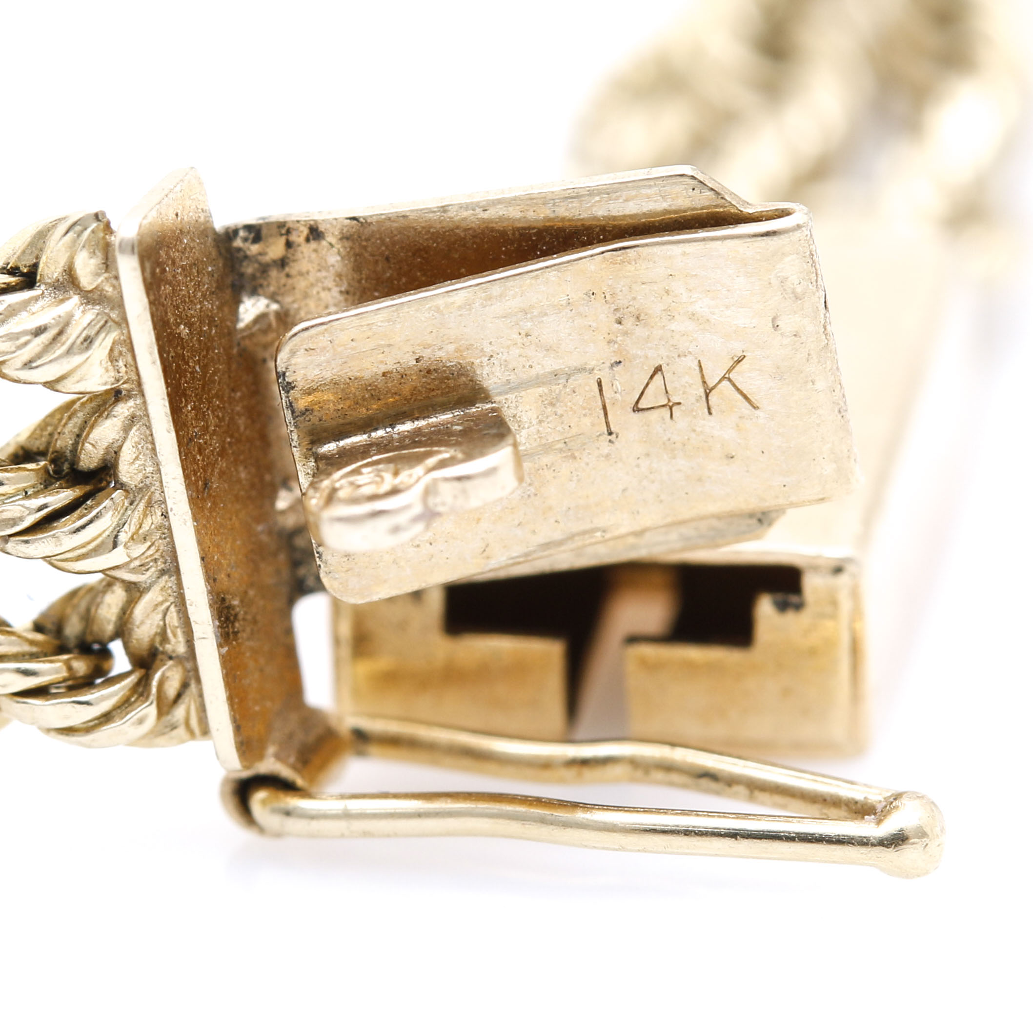 14K Yellow Gold Rope Bracelet