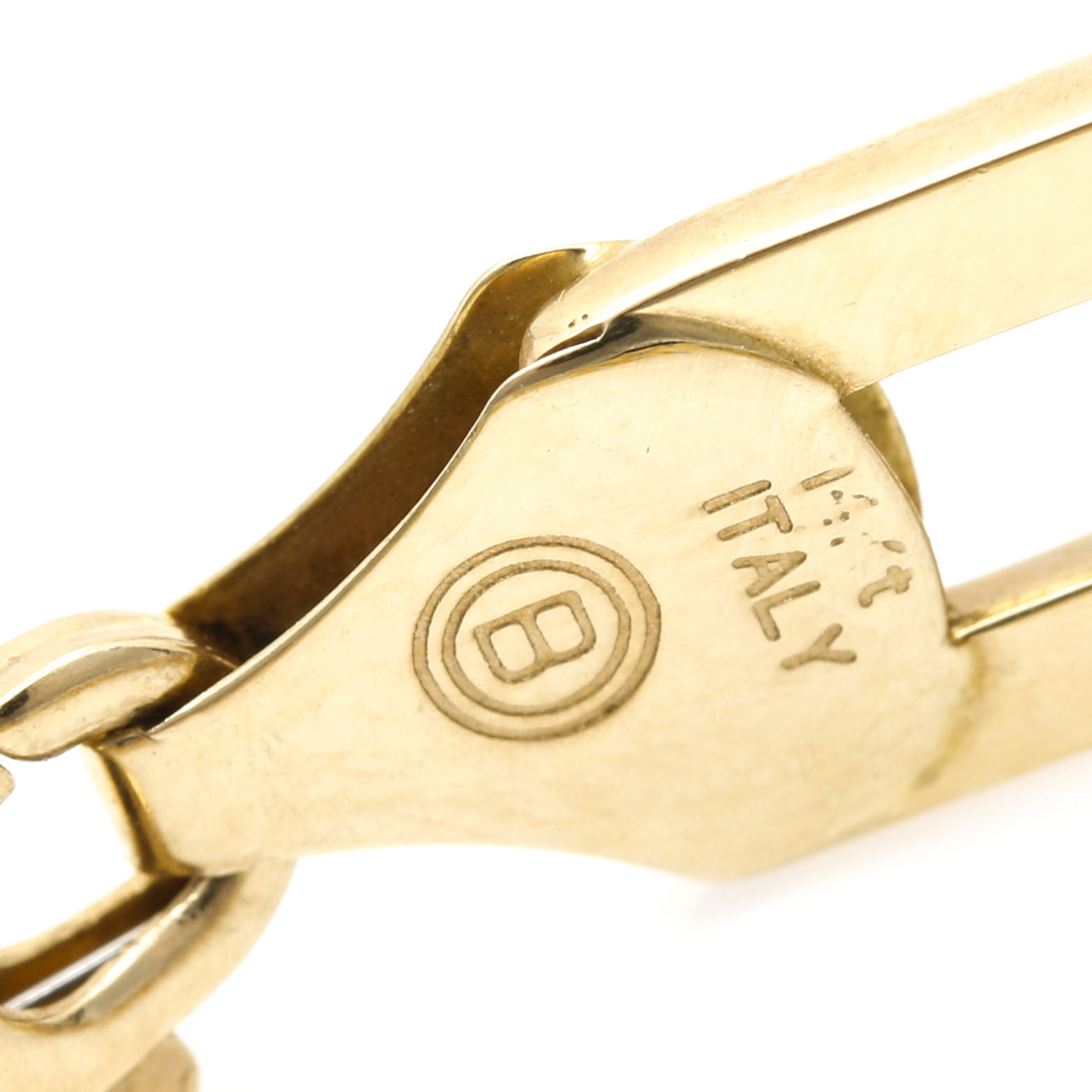 14K Yellow Gold Curb Link Bracelet