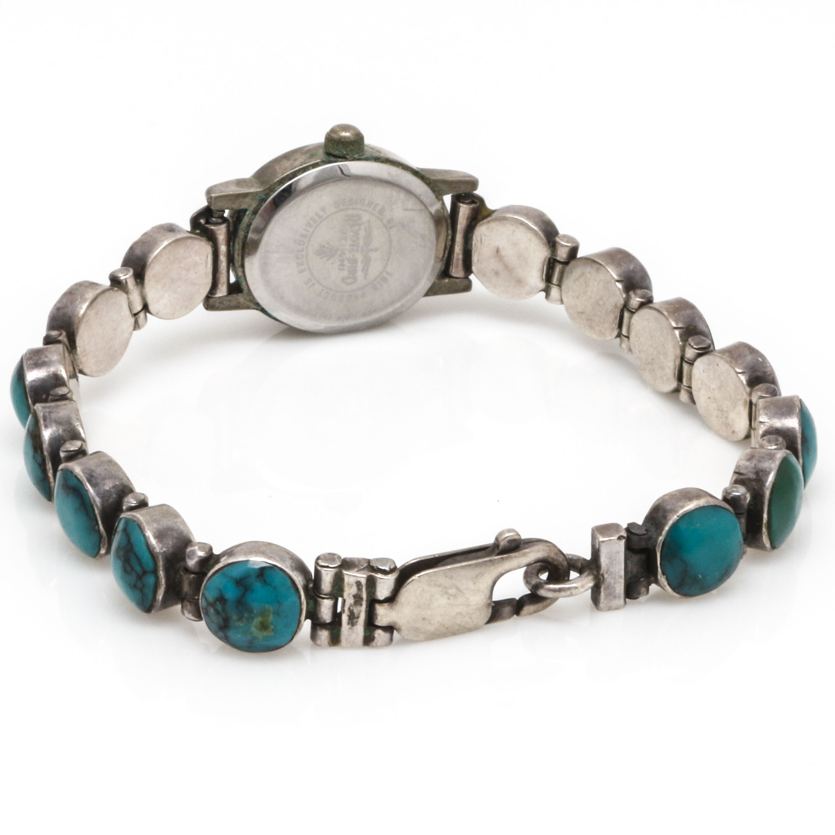 Peyote Bird Sterling Silver Turquoise Watch