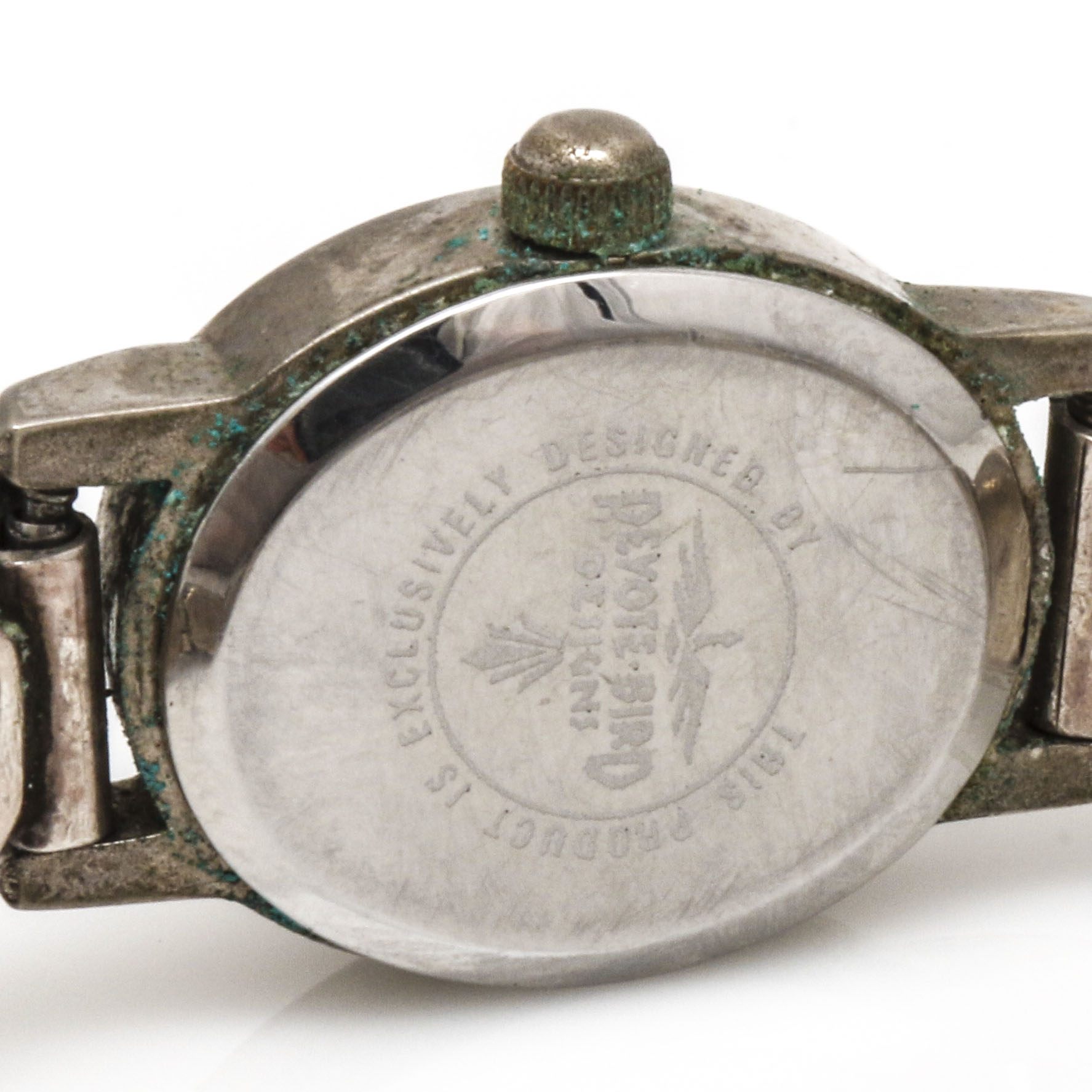 Peyote Bird Sterling Silver Turquoise Watch