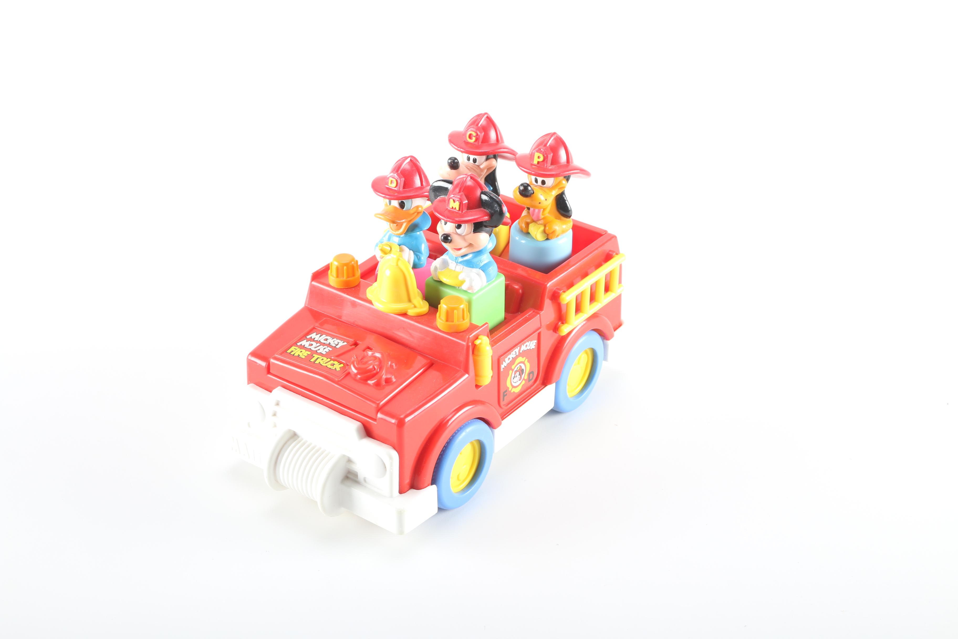 Disney "Firemen Mickey" Toys