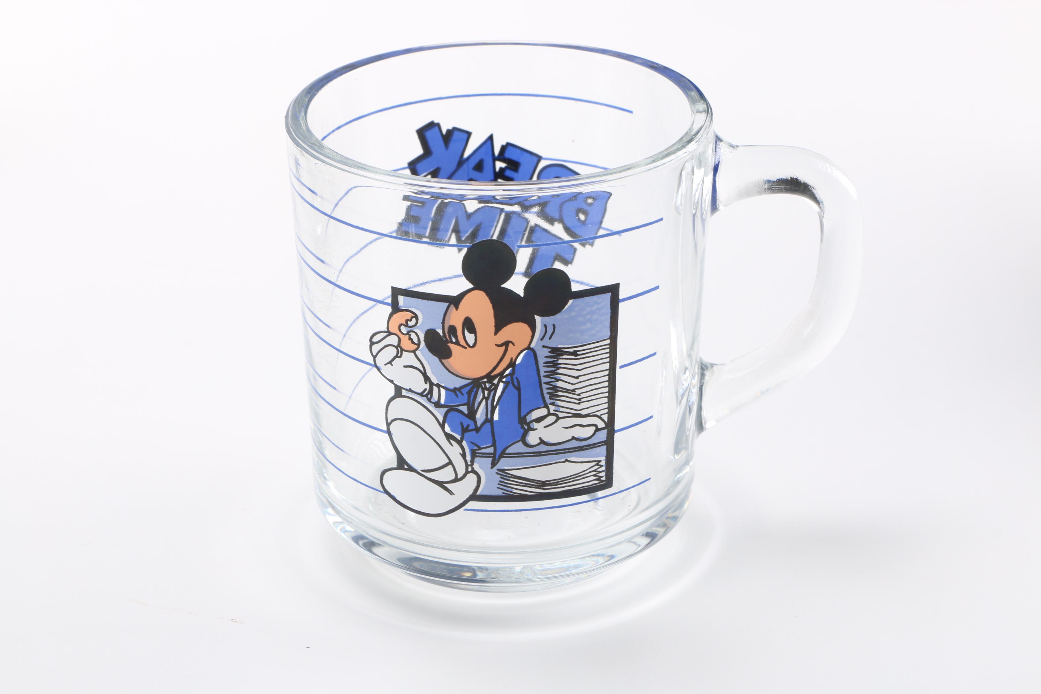 Mickey Mouse and Disney Glassware