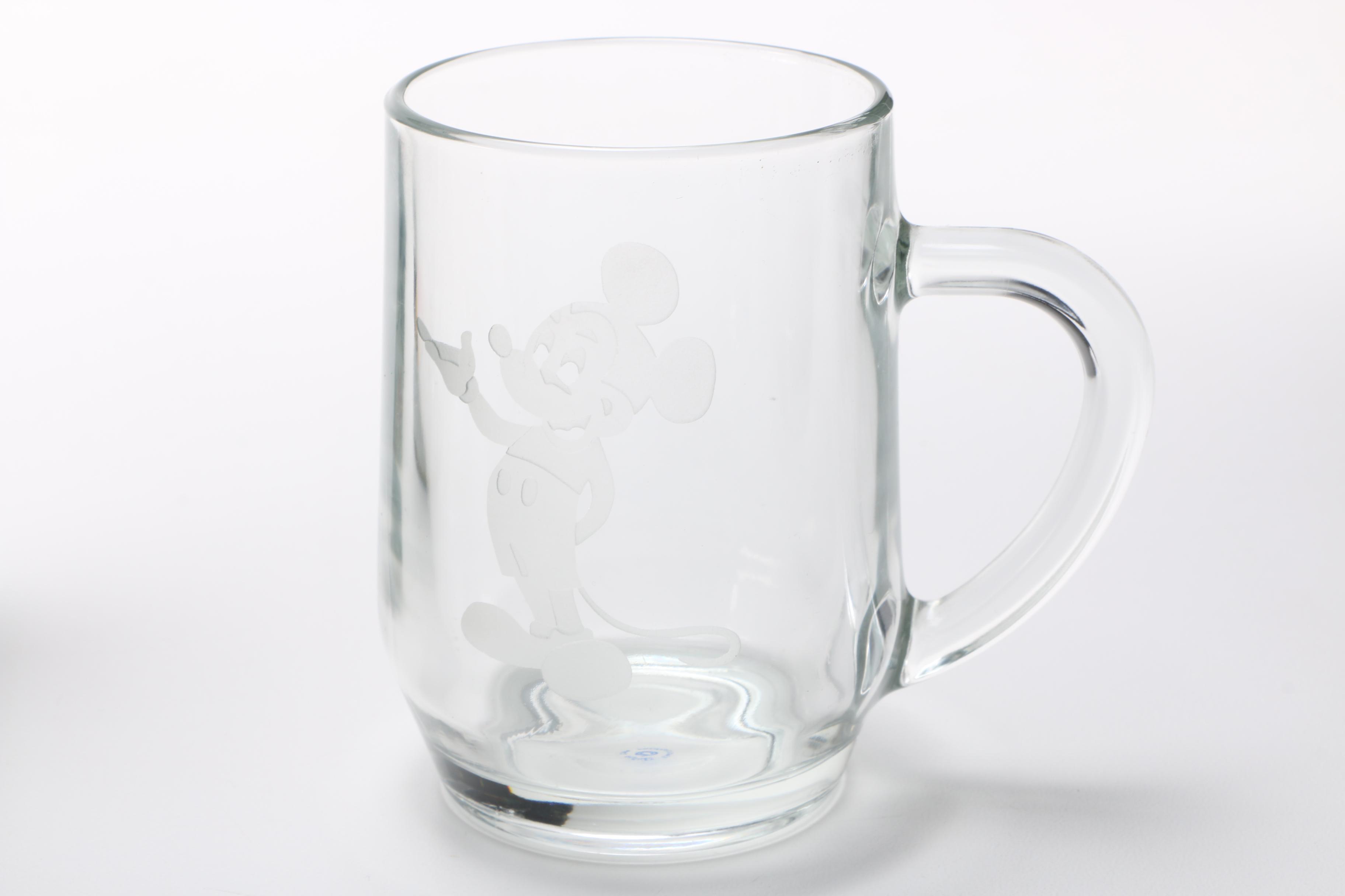 Mickey Mouse and Disney Glassware