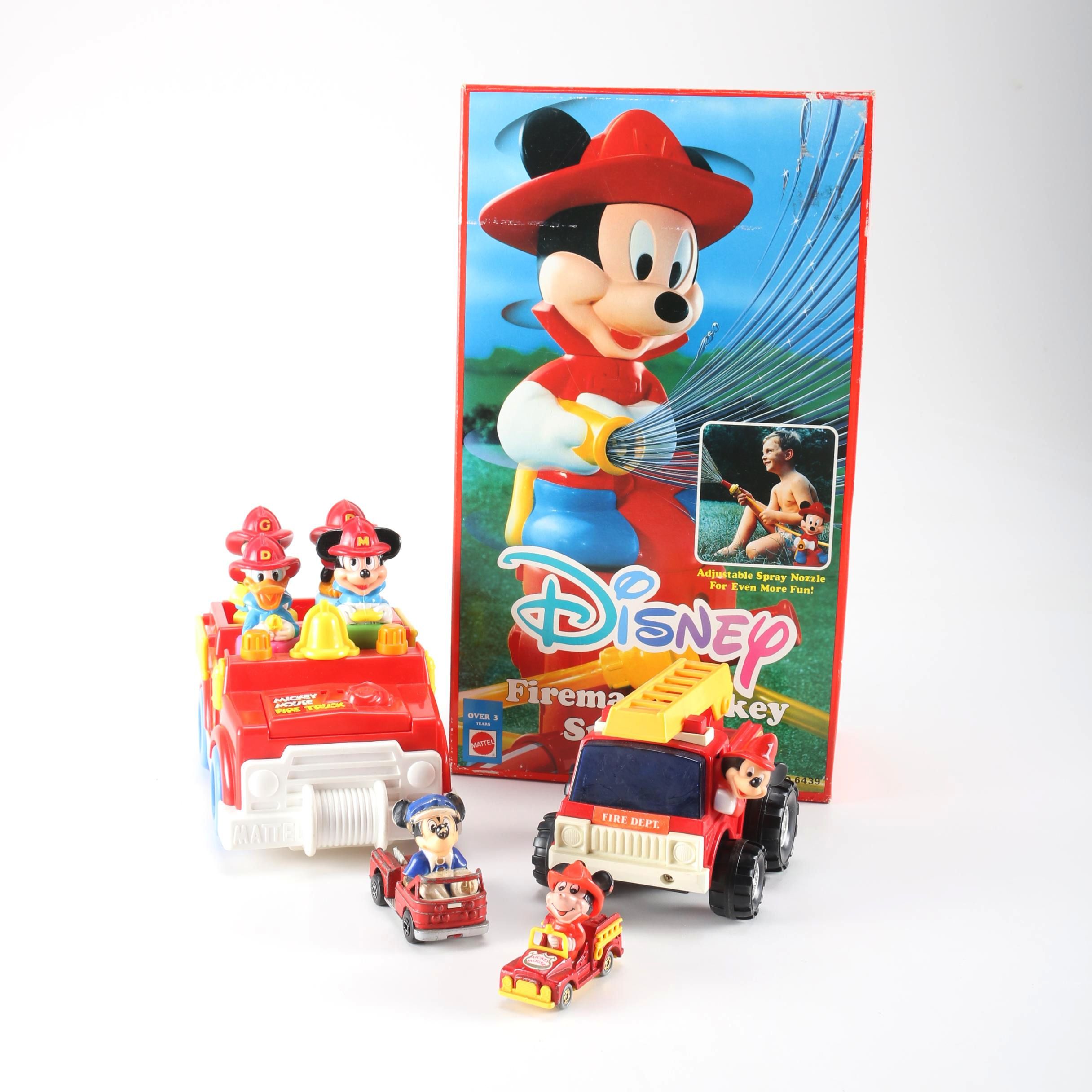 Disney "Firemen Mickey" Toys