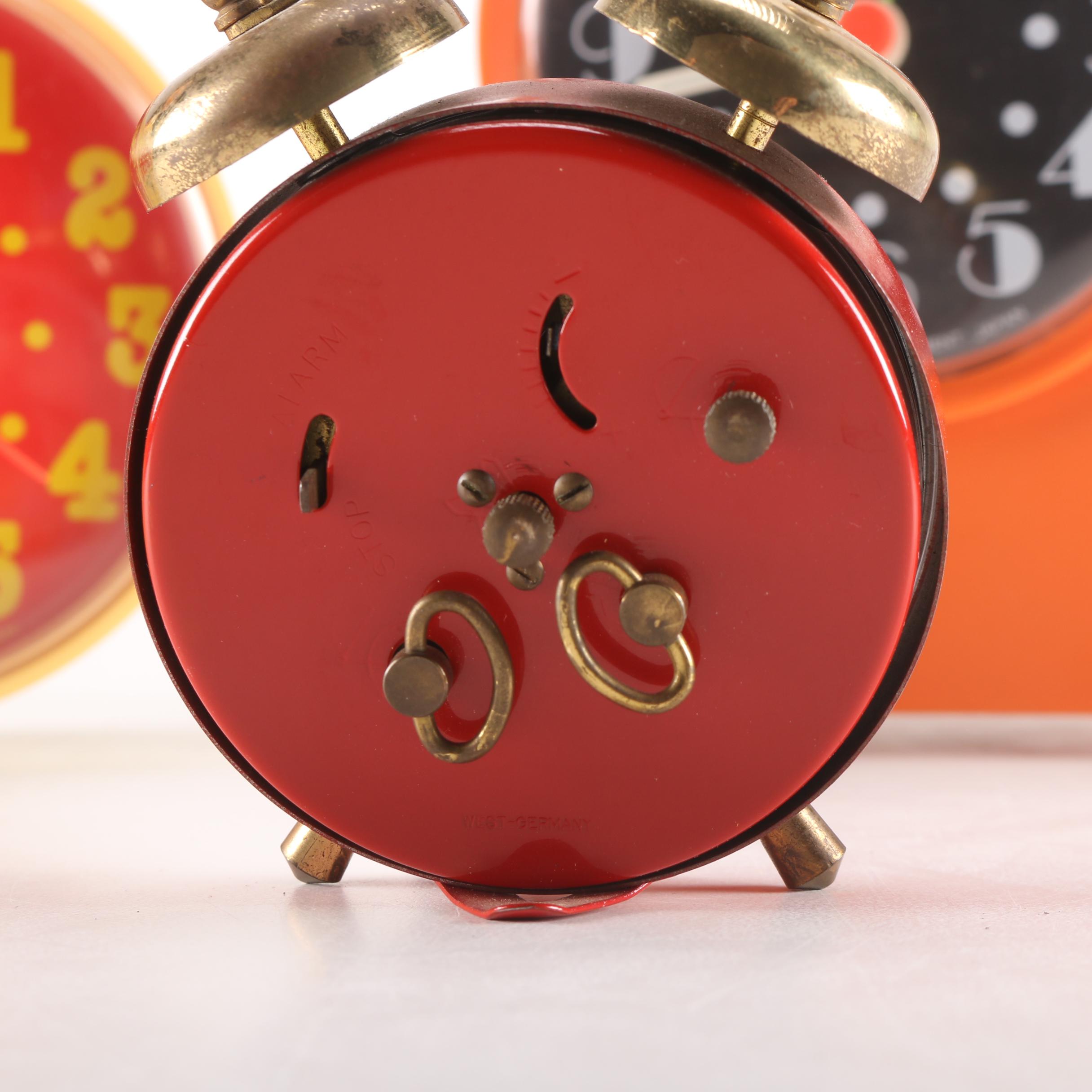 1950s and 1970s Mickey Mouse Clocks