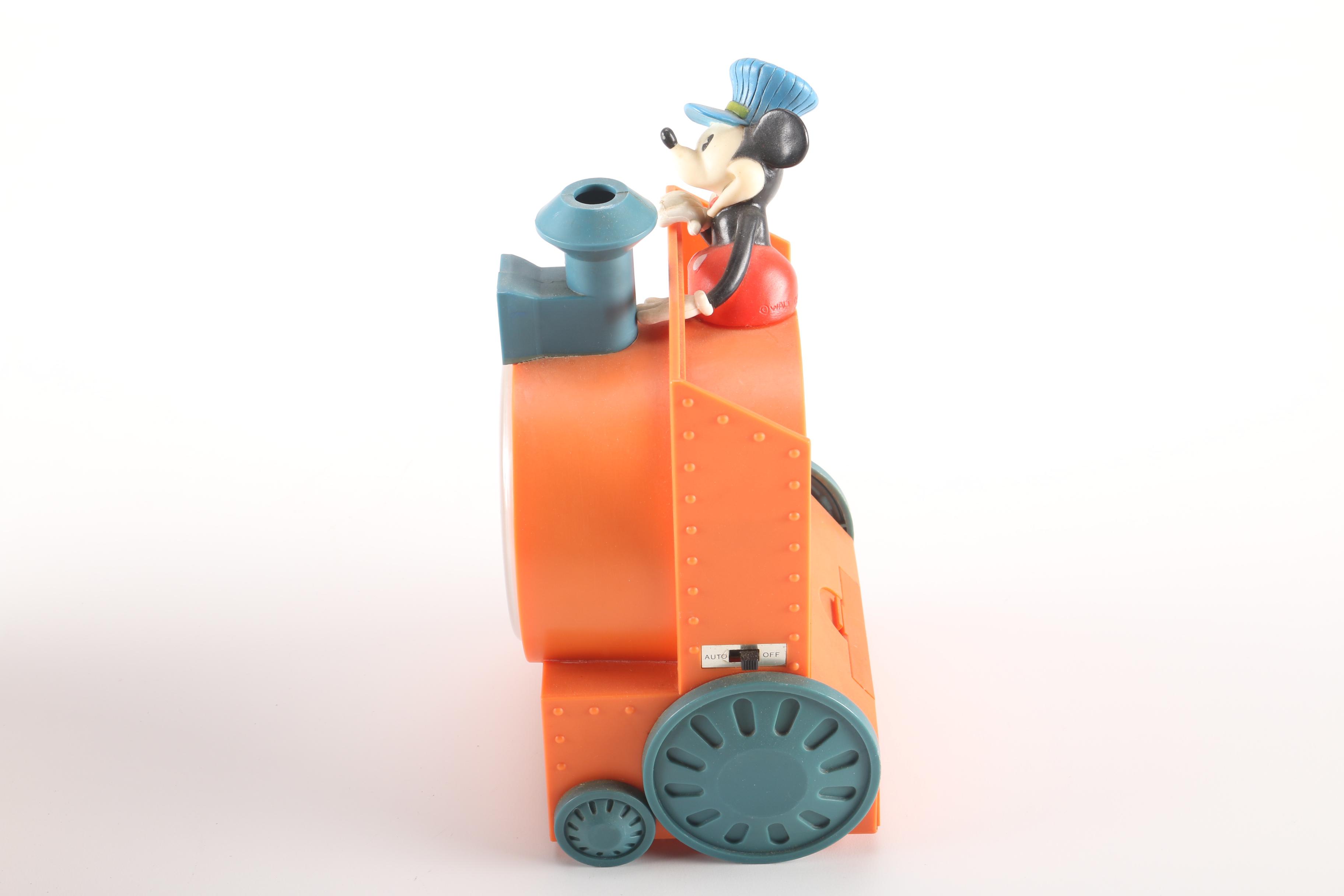 1950s and 1970s Mickey Mouse Clocks