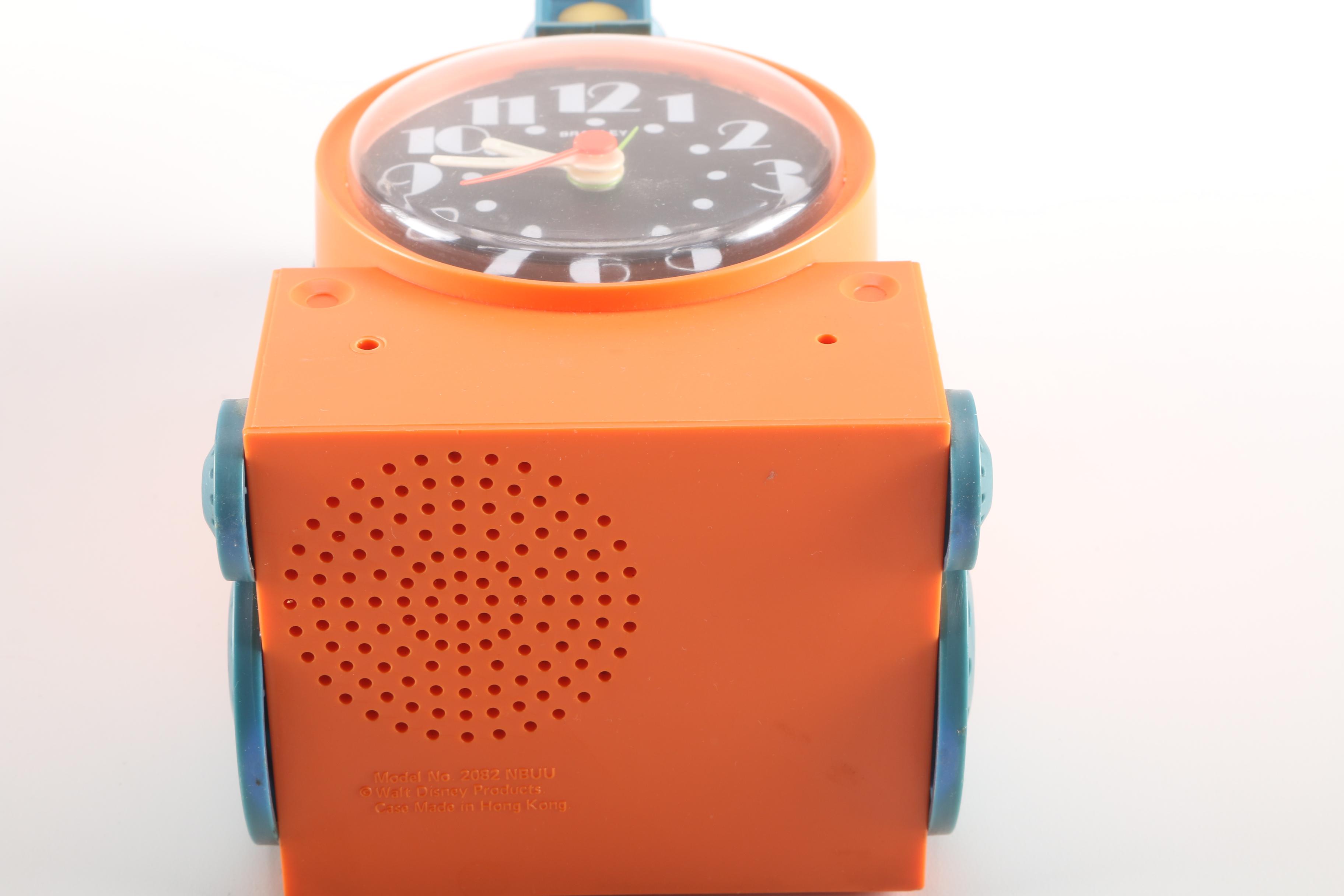 1950s and 1970s Mickey Mouse Clocks