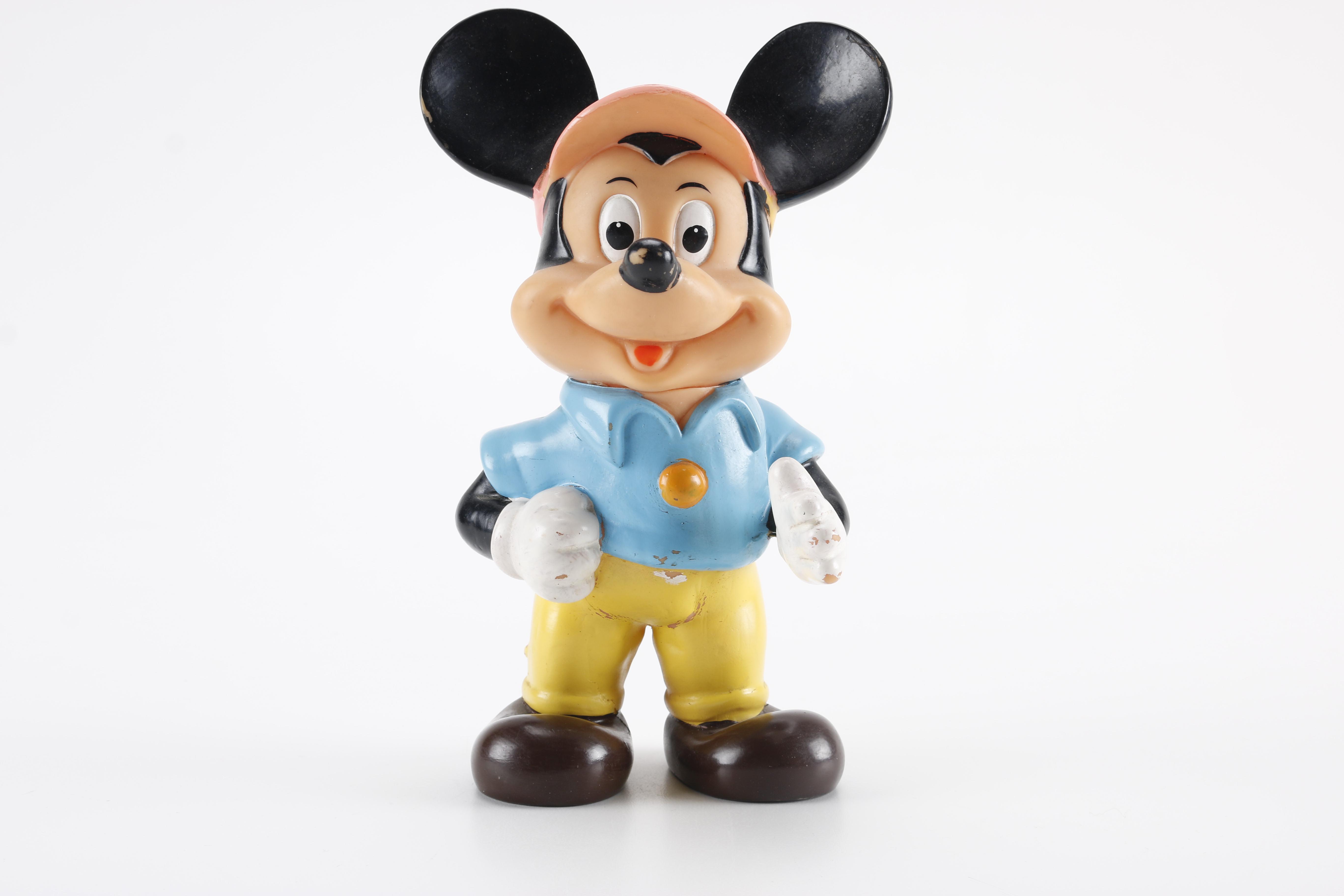 Seven Mickey Mouse Figures