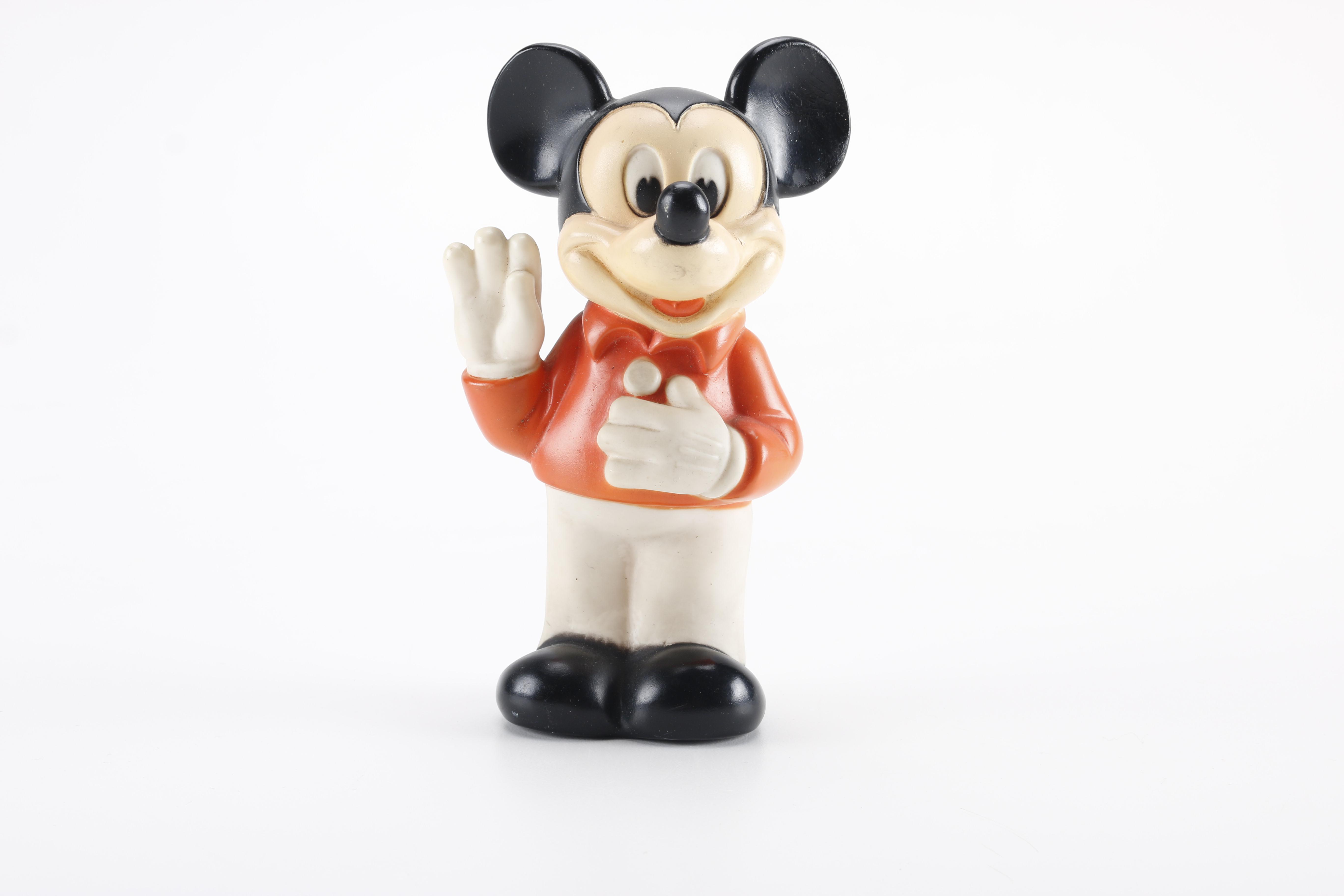 Seven Mickey Mouse Figures