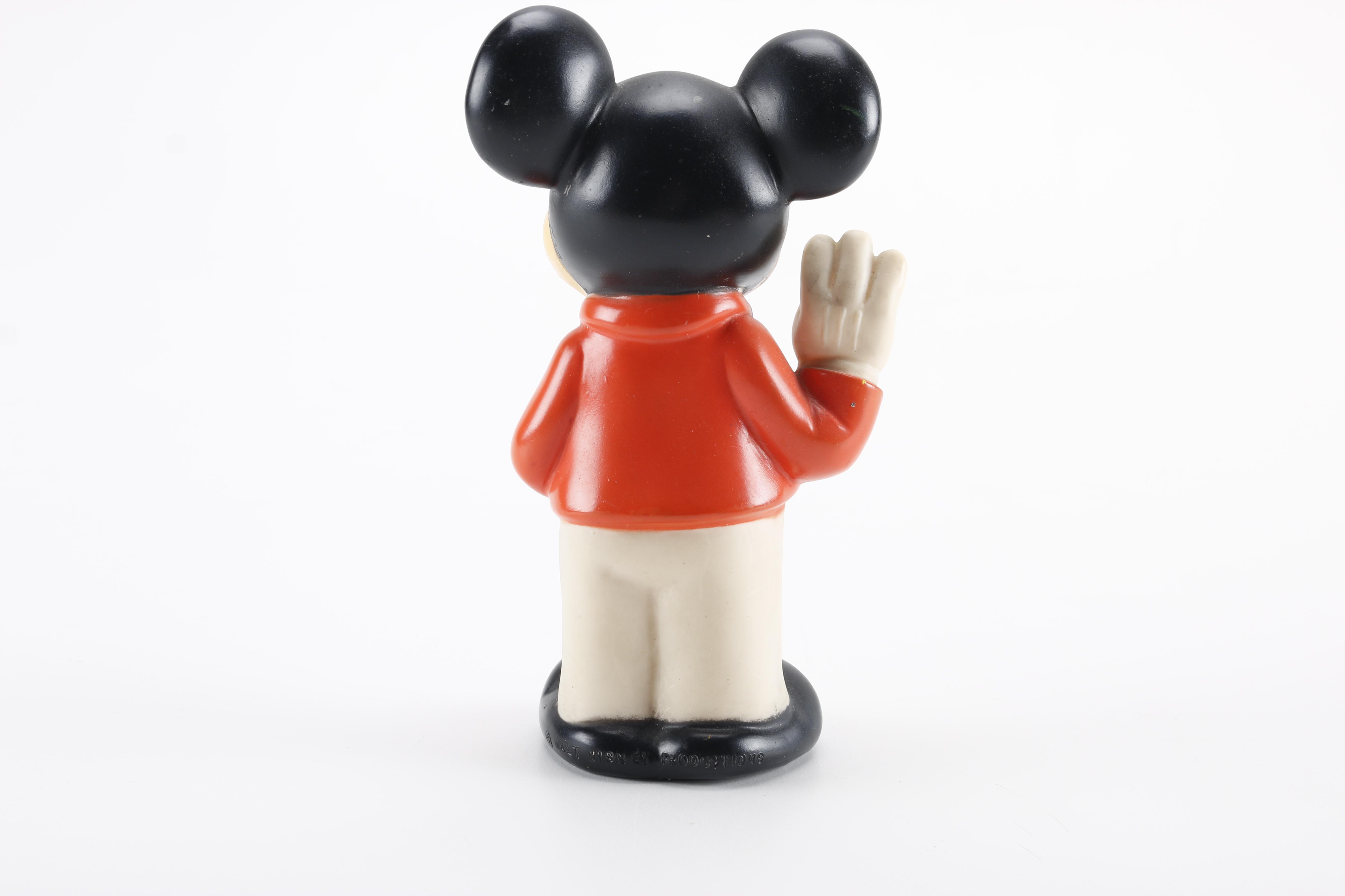 Seven Mickey Mouse Figures