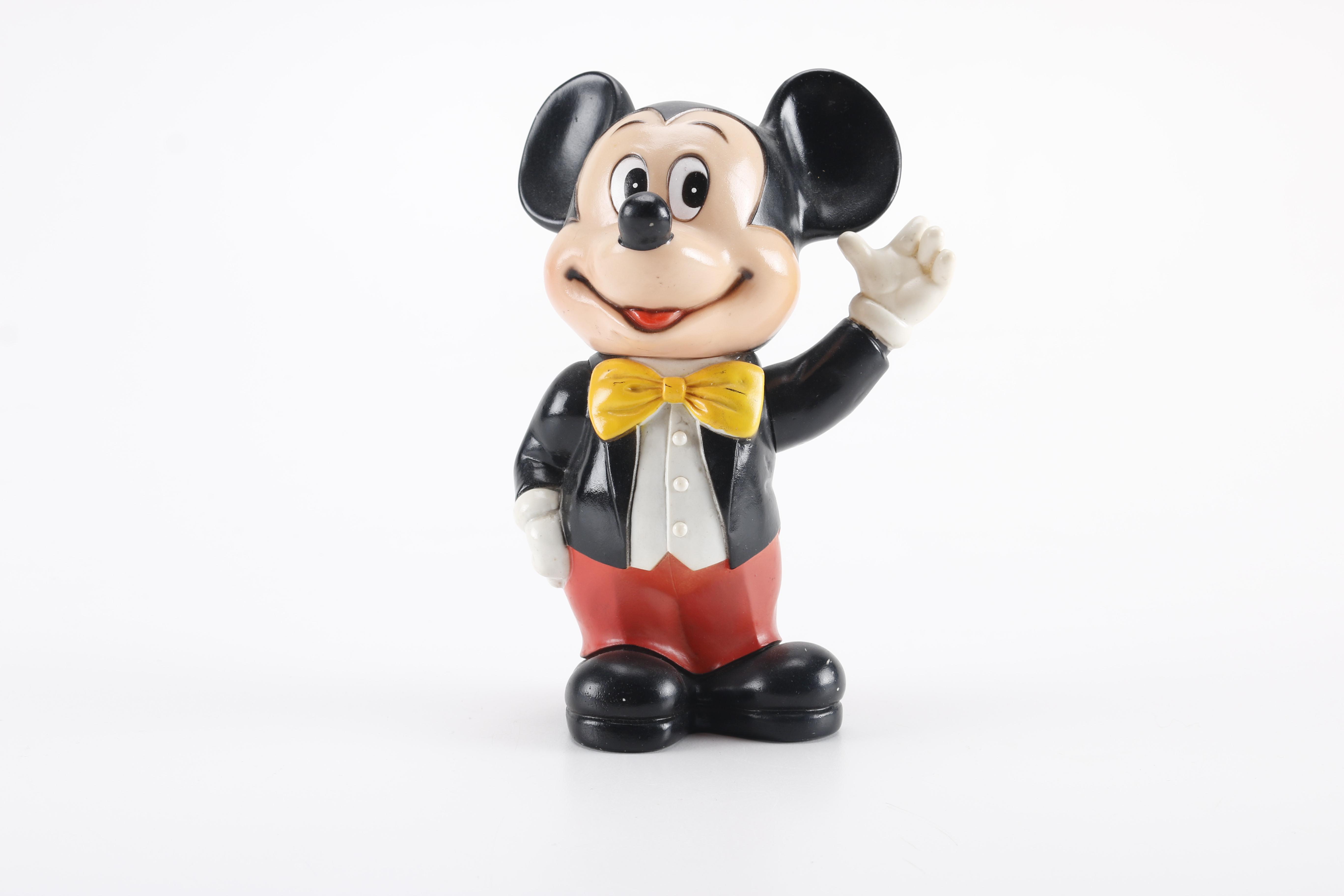 Seven Mickey Mouse Figures