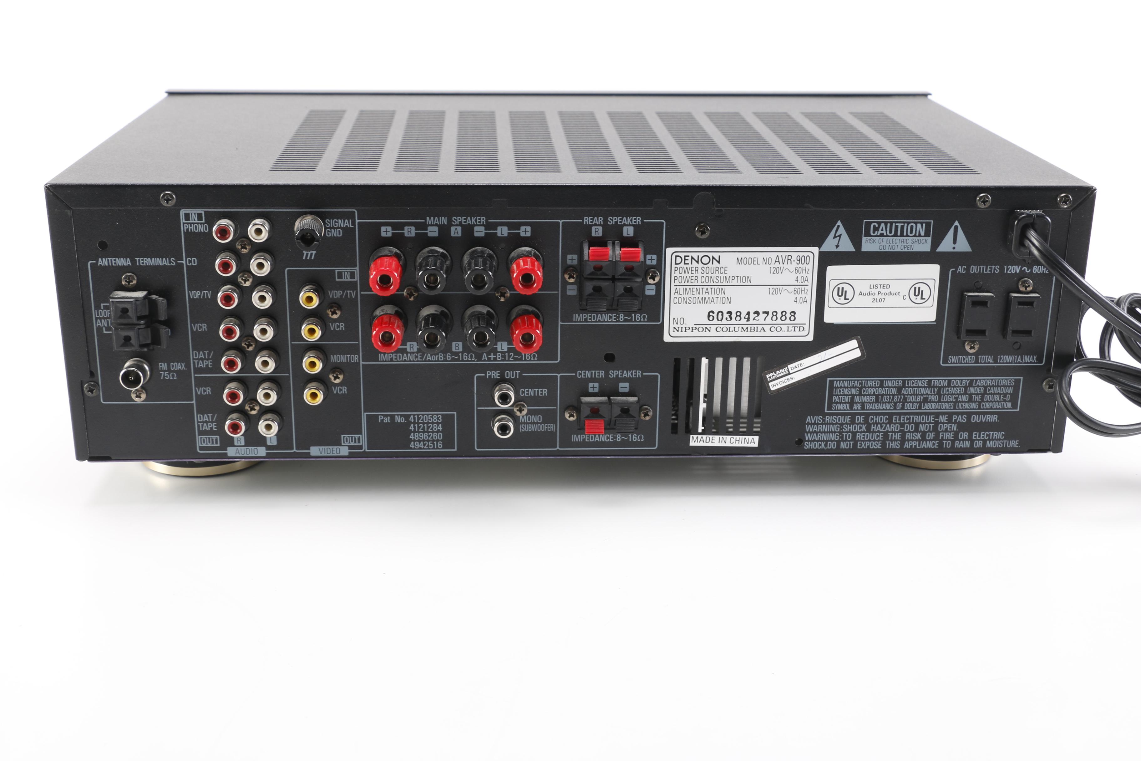 Denon Precision Audio AV Receiver